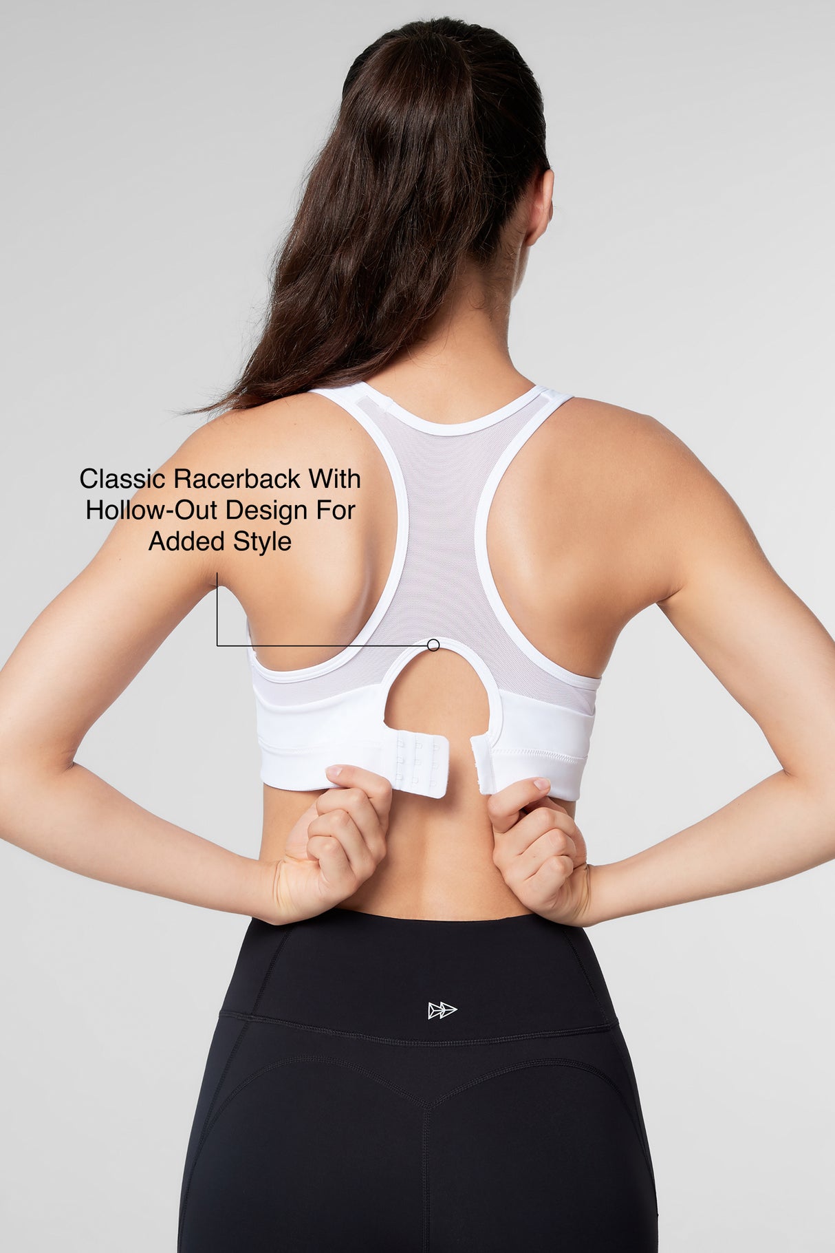 Shift™ Racerback Breathable Full-Coverage Running Bra | Women's High Support Sports Bra