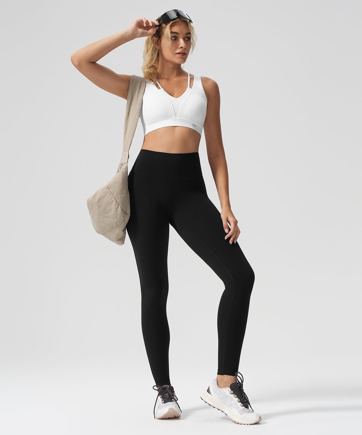 Anywhere Cross-back Soft Fixed Cups Yoga Bra | Women's Light Support Sports Bra Best For Yoga, HIIT