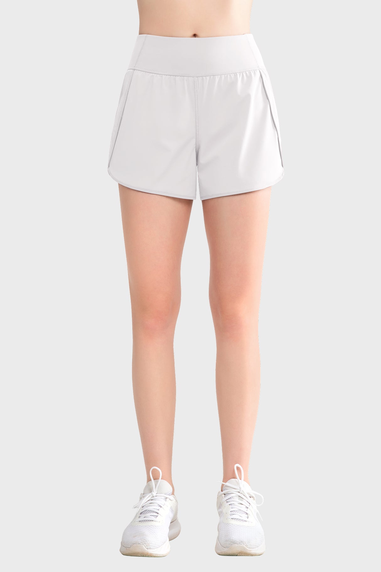 Shift Snabbtorkande träningsshorts i mesh med ficka 8,5 cm | Löparshorts för kvinnor