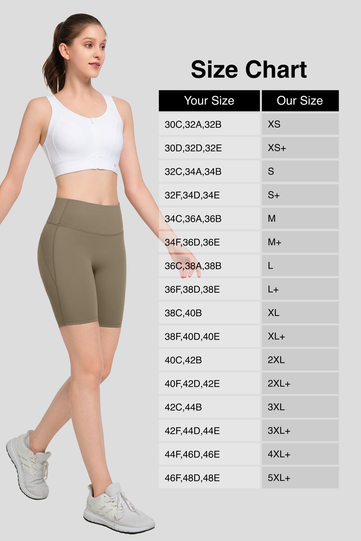 Reggiseno da corsa imbottito traspirante perforato con cerniera frontale Echo | Reggiseno sportivo ad alto sostegno da donna