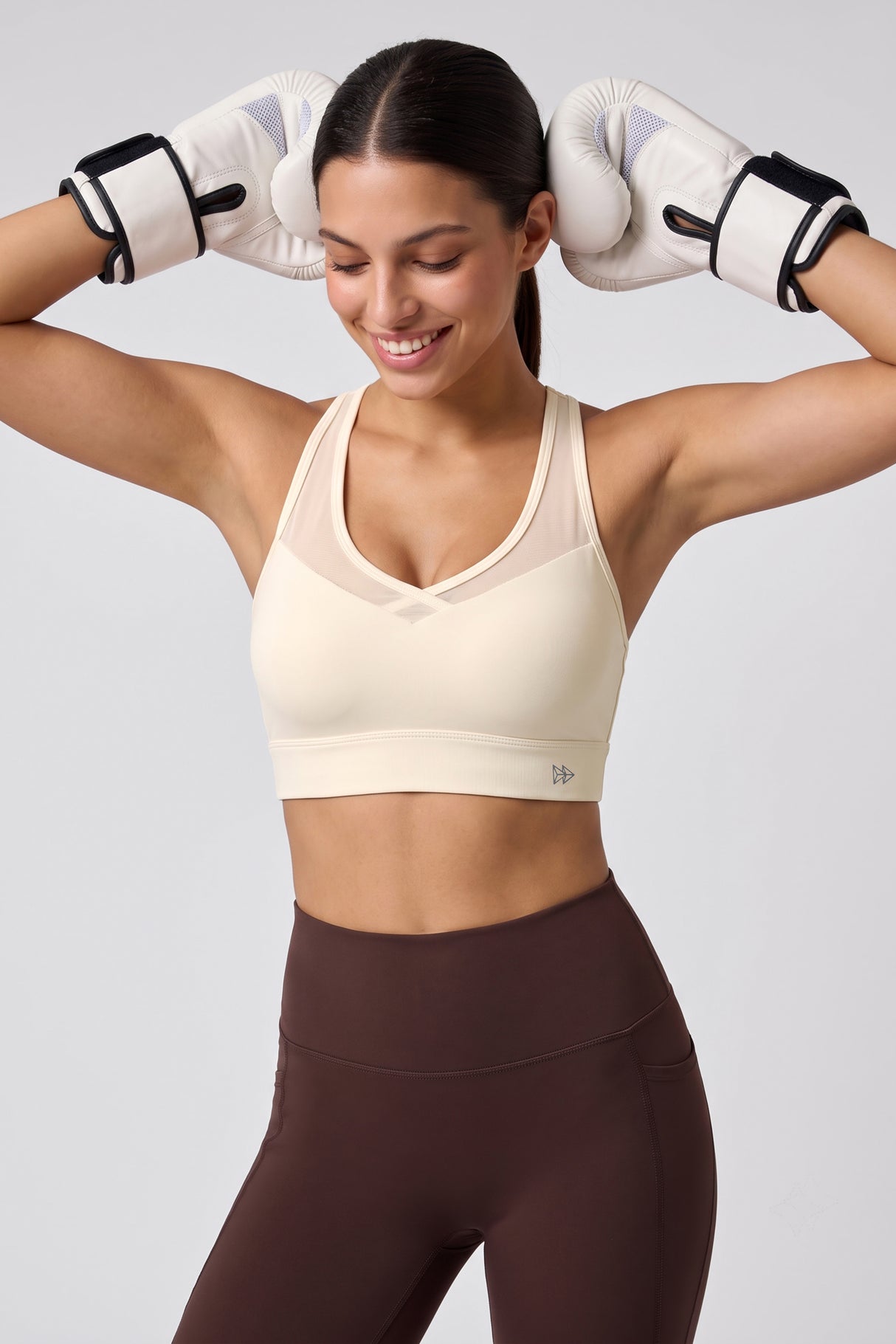 Shift™ Adjustable Straps Breathable Mesh High Support Sports Bra | High Support Bra With Adjustable Bounce-Control Support for Running, HIIT & Training