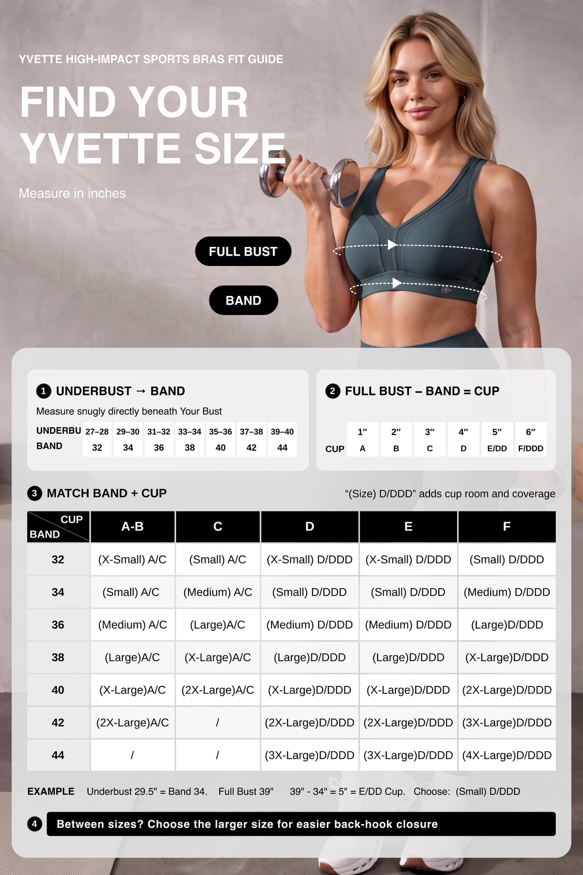 Power™ Adjustable Cross-Back Sports Bra | High-Impact Bounce Control Without Flattening for Running, HIIT & Training