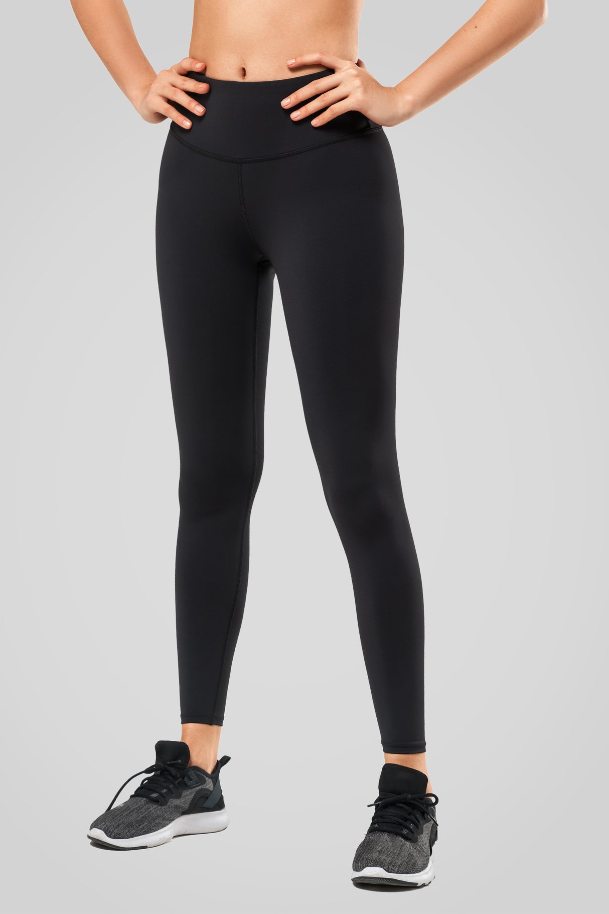 7/8 Power™ High Waist Running Leggings 24"| Women's High Support Leggings