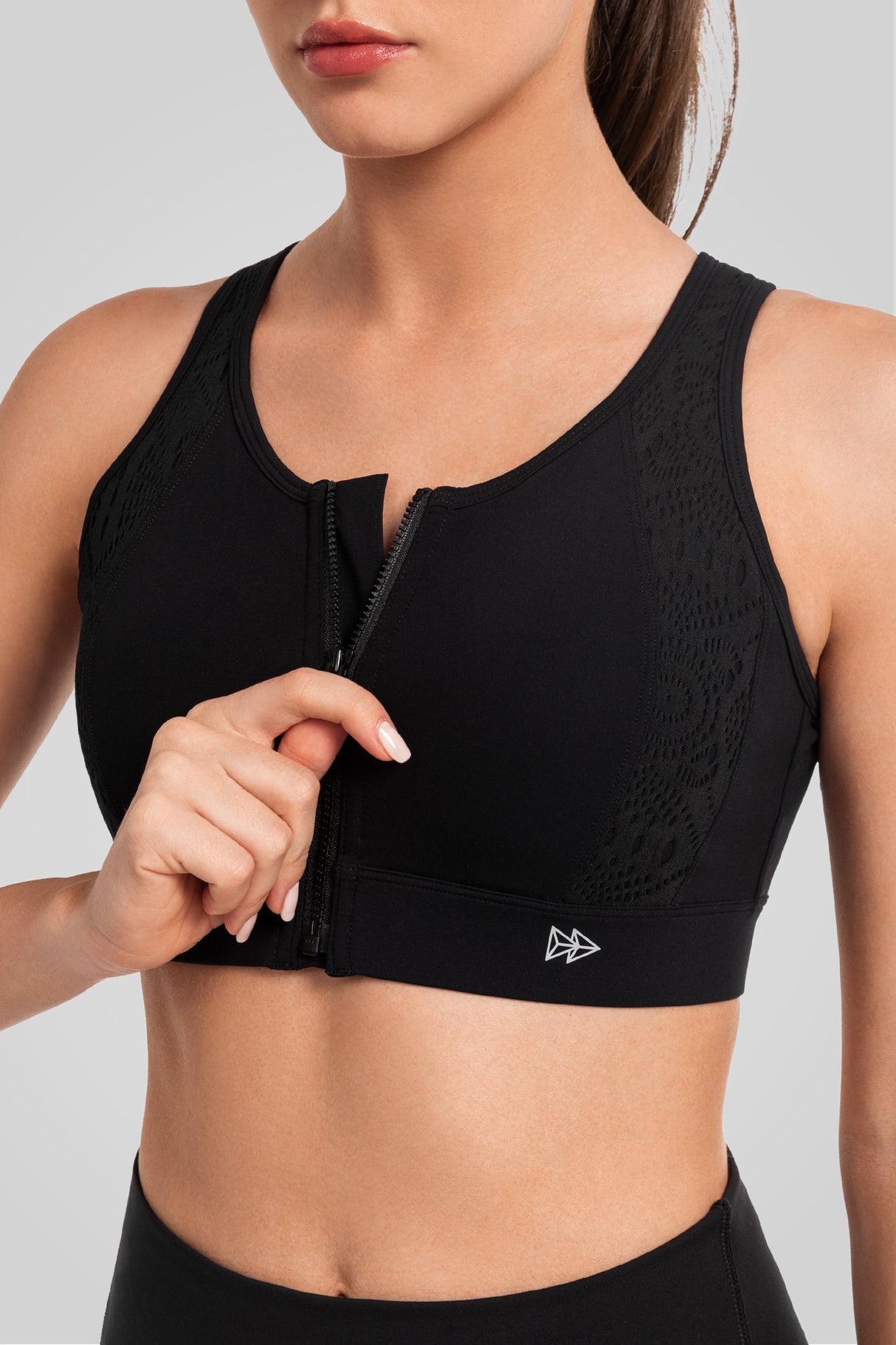 Reggiseno da corsa imbottito Echo Cut Out Design | Reggiseno sportivo ad alto sostegno da donna