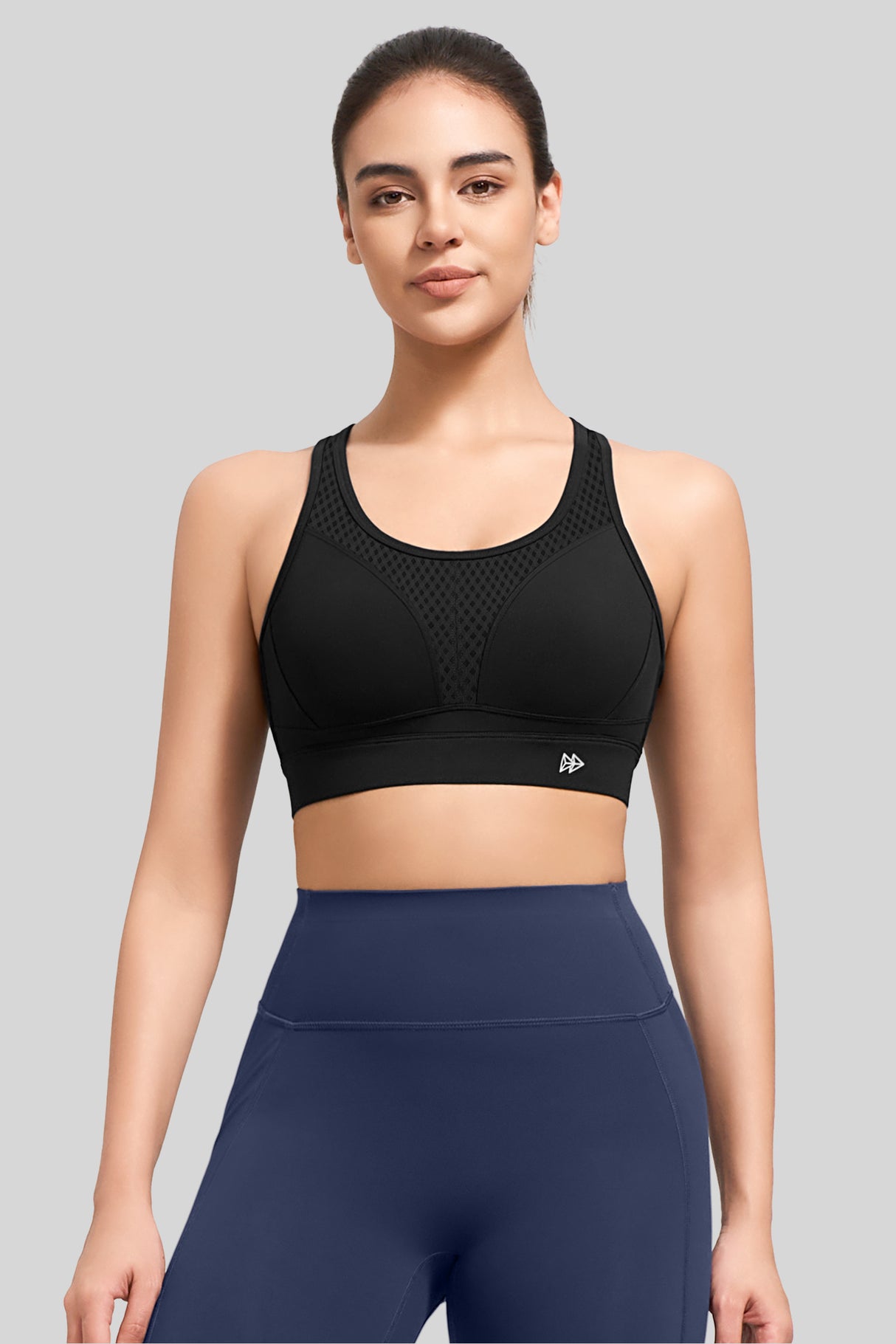 Power™ Butterfly Back Mesh Breathable Running Bra| Women's High Support Sports Bra