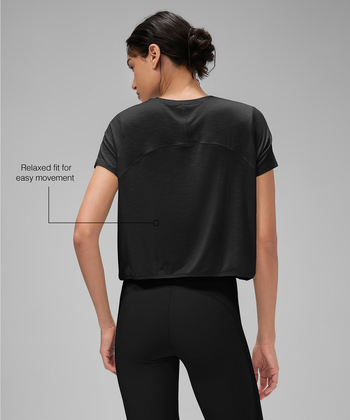 Anywhere Lightweight Soft Relaxed-Fit Cropped Training Tee | Women's Sports T-shirt