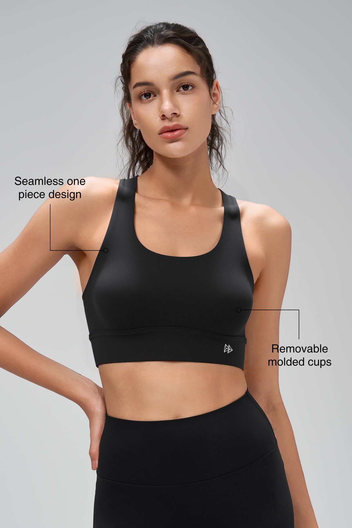 Shift™ Seamless Racerback Bra | Women's Medium Support Sports Bra
