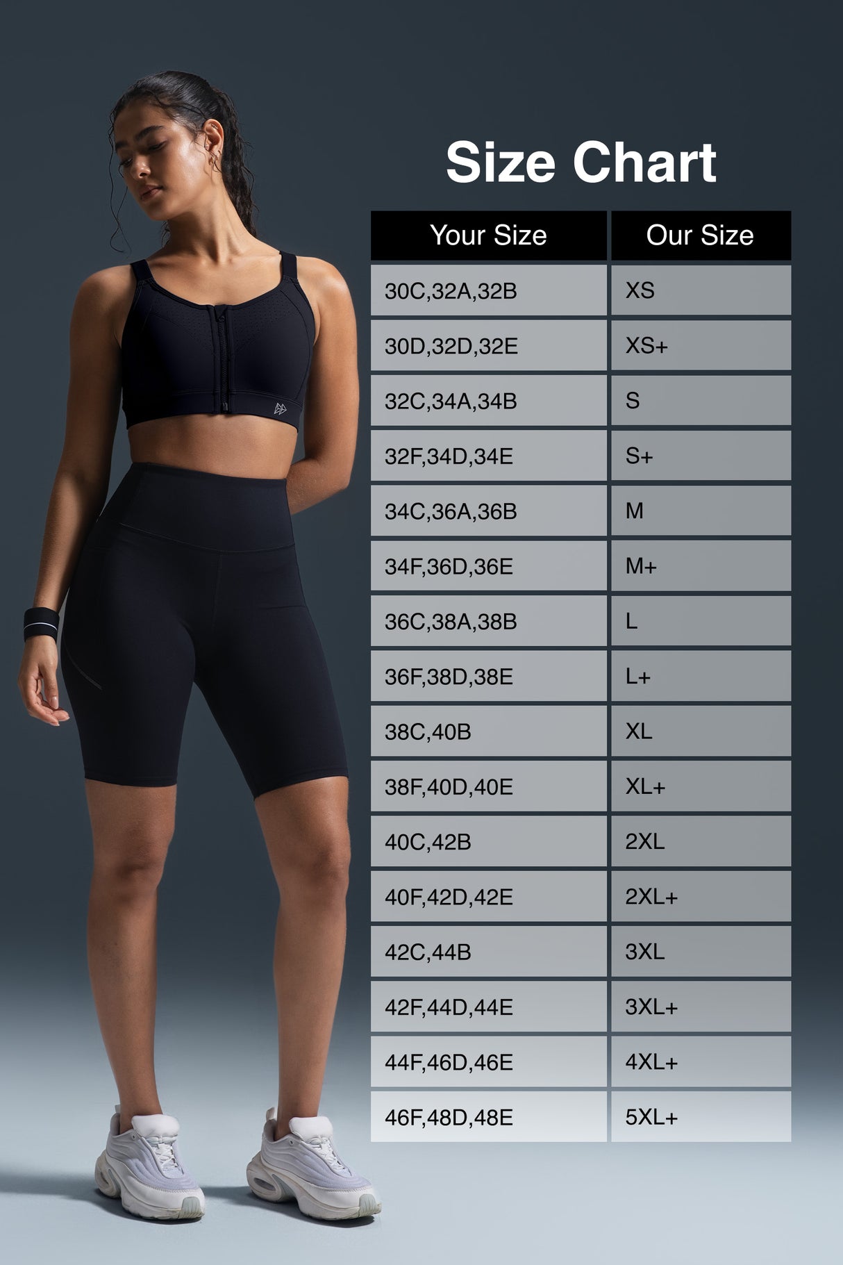 Power™ Soft Adjustable High-Support Mesh Running Bra | Women's High Support Sports Bra