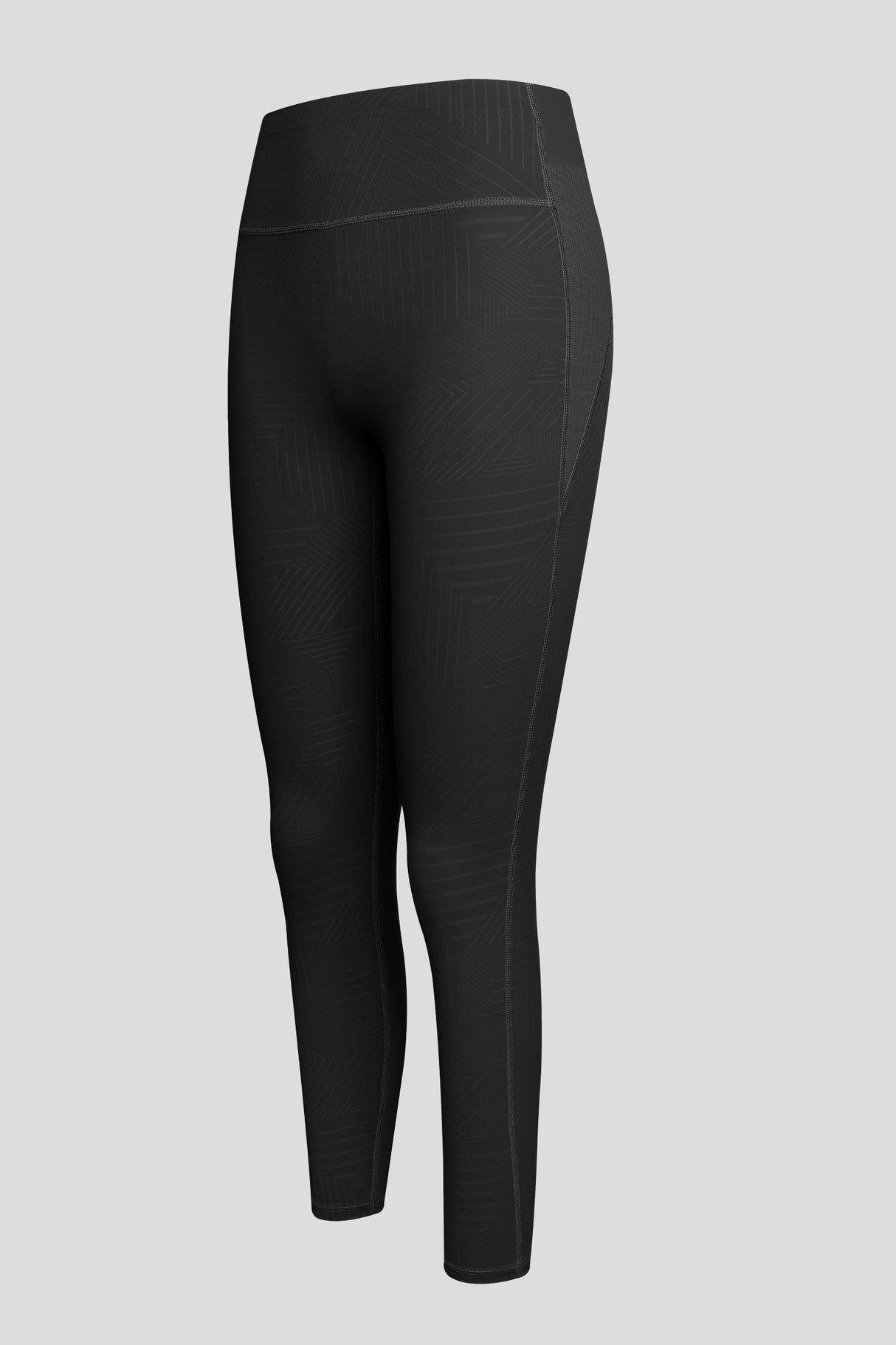 Echo löparleggings med hög midja och rumplyftande 66 cm | Damleggings med högt stöd