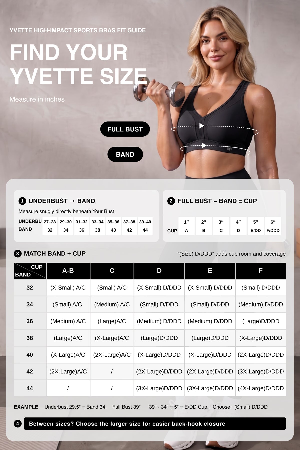 Power™ Adjustable Cross-Back Sports Bra | High-Impact Bounce Control Without Flattening for Running, HIIT & Training