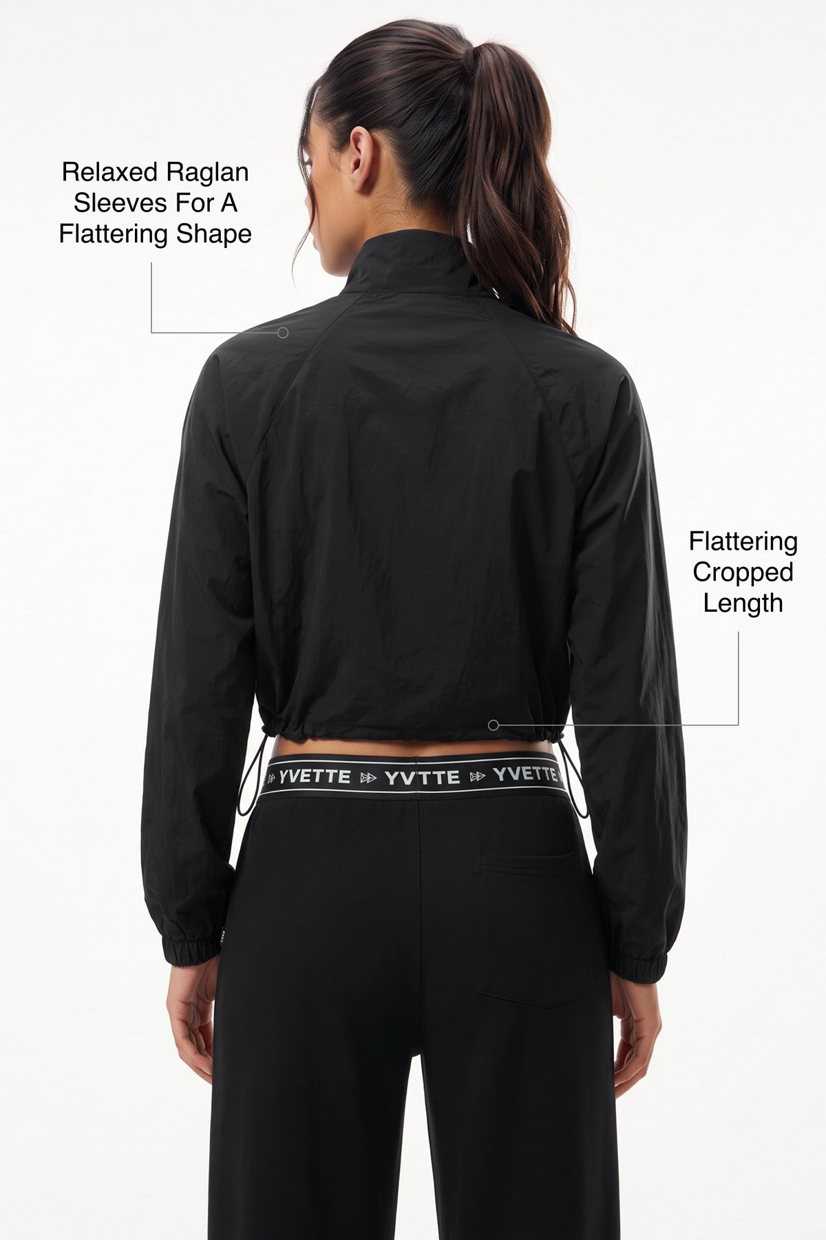 Anywhere™ Cropped Half-Zip Pullover Jacket | Women's Jackets