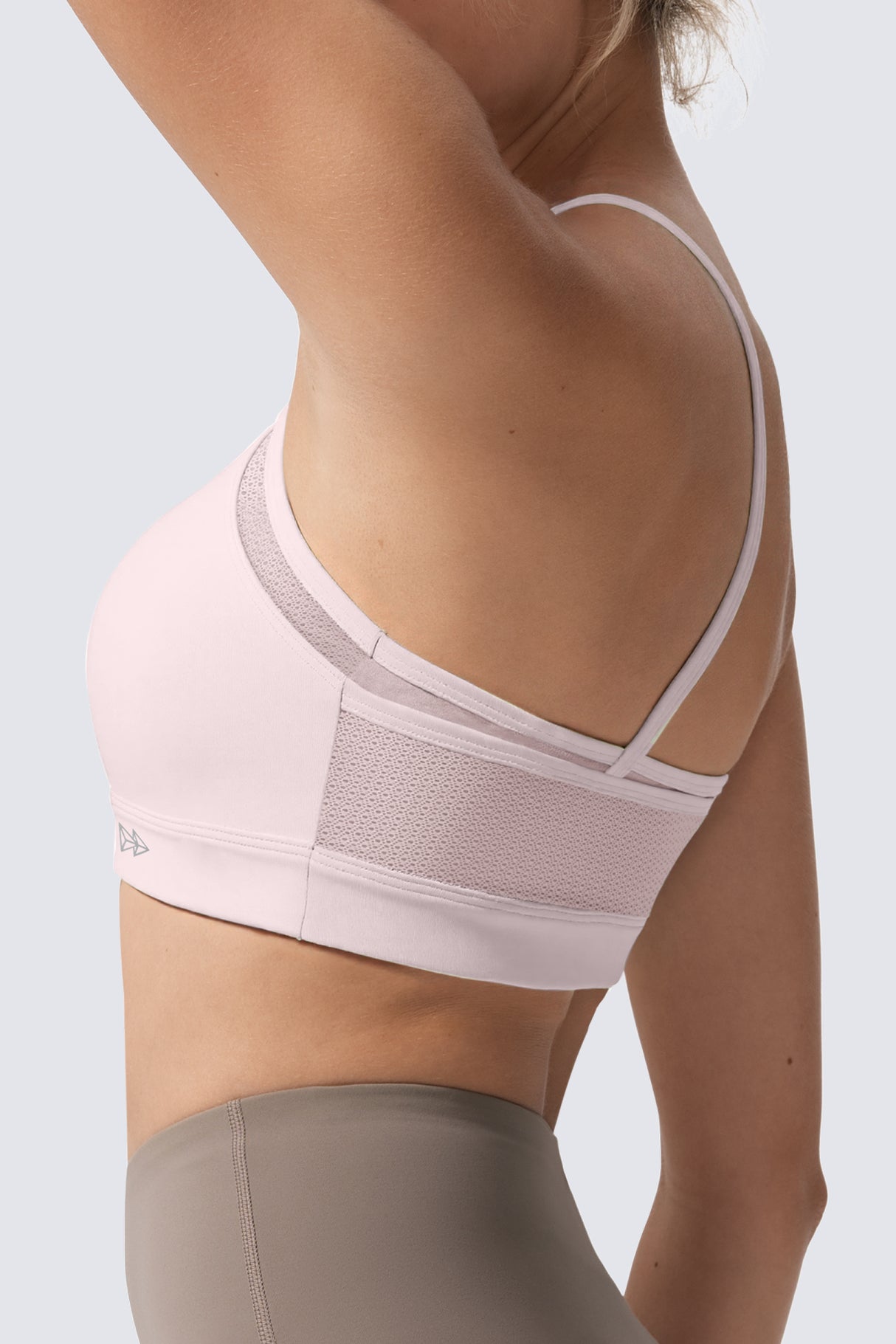 Anywhere™ Double Strap Sheer Mesh Yoga Bra| Women's Light Support Sports Bra