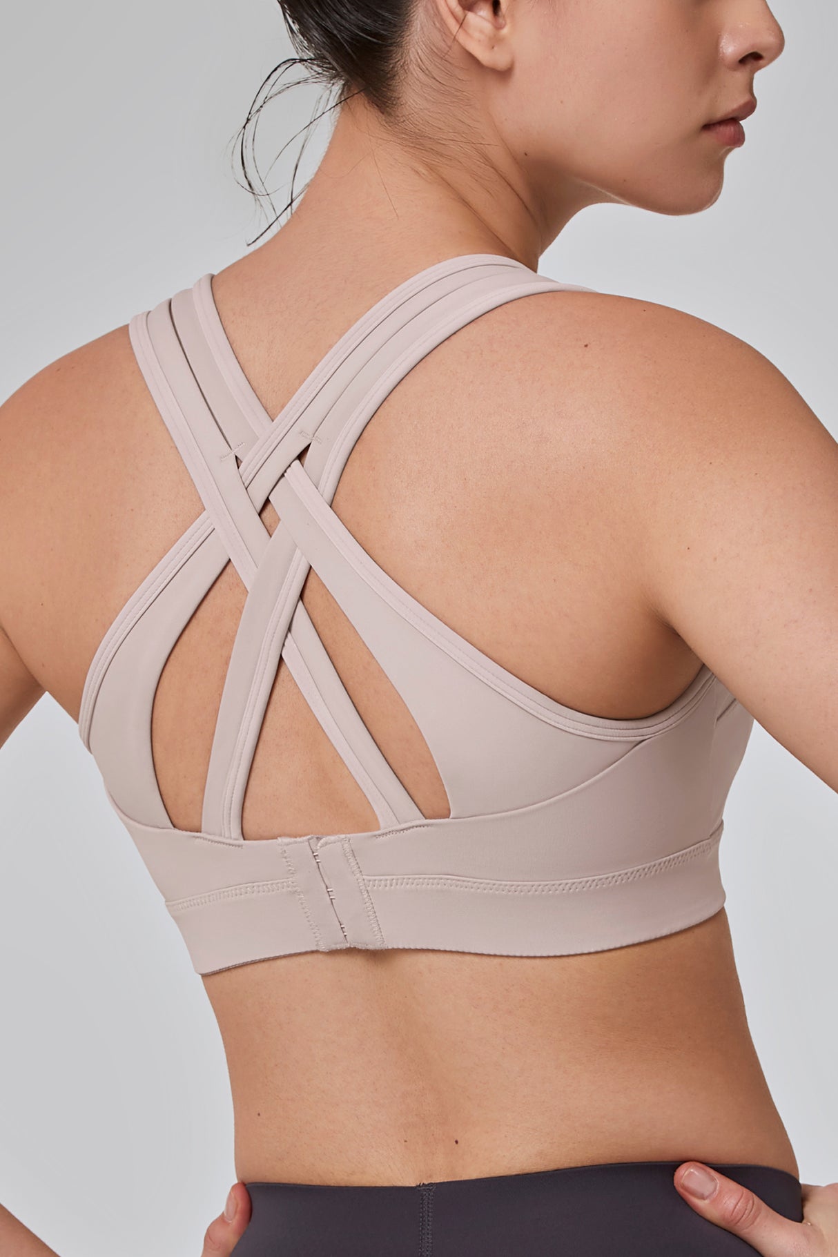 Power™ Cross Back Padded Running Bra | Women's High Support Sports Bra