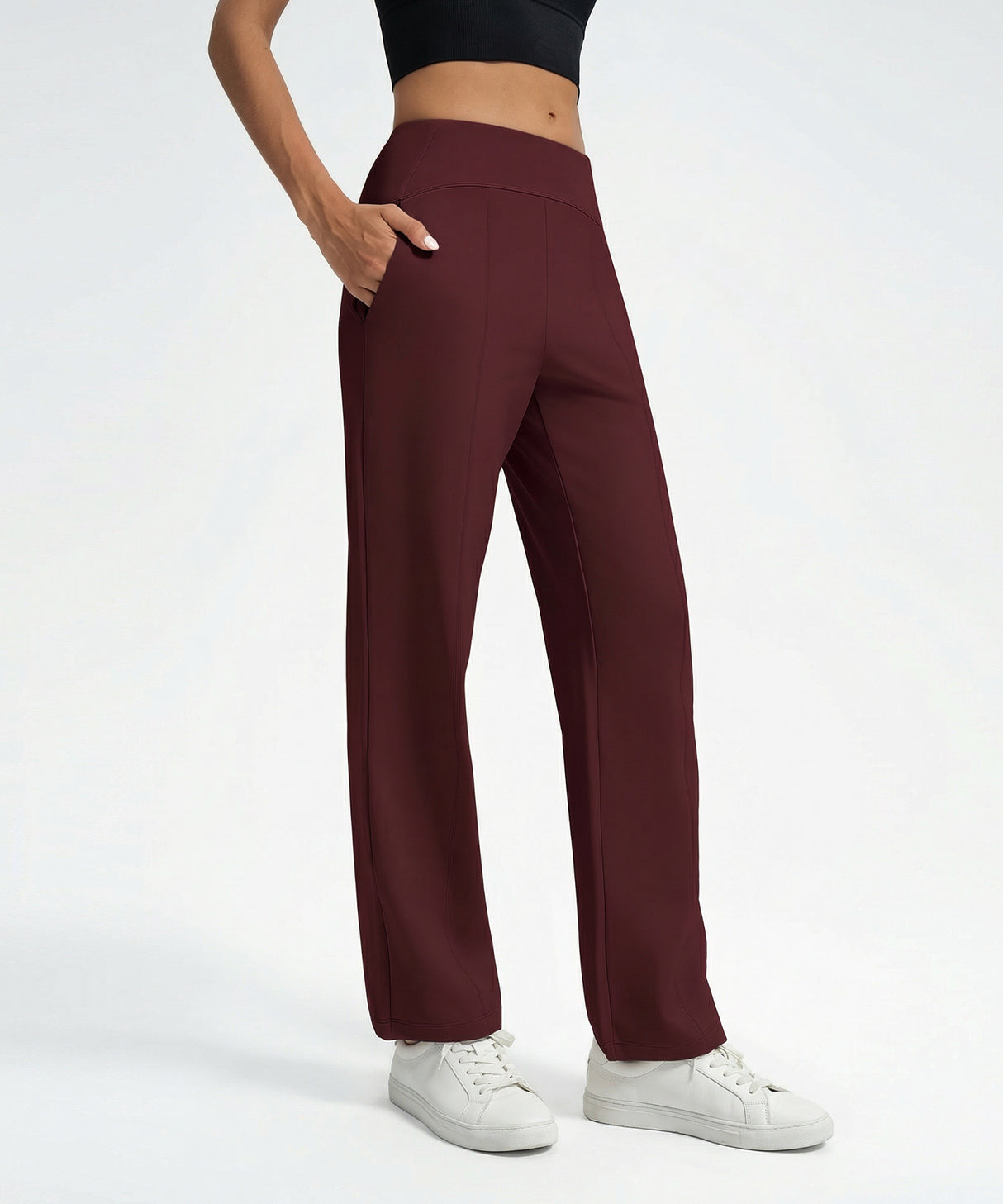 Anywhere Sporthose mit Kordelzug, wasserabweisend, Fleece-Futter, 29 Zoll | Damen-Sporthose Anywhere Sporthose mit Kordelzug, wasserabweisend, Fleece-Futter, 29 Zoll | Damen-Sporthose
