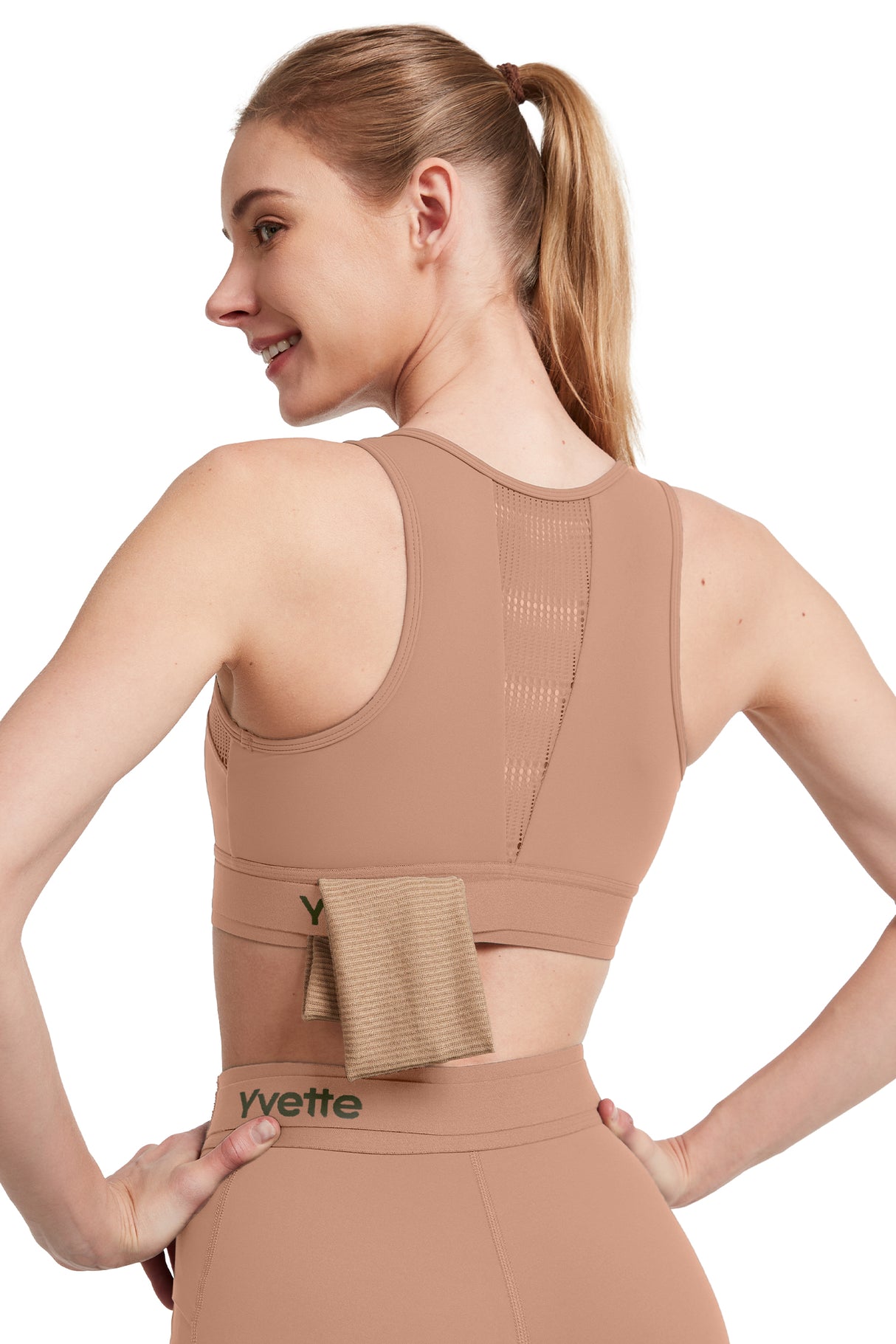 Echo™ Breathable Zip-Front Sustainable High-Support Bra | High-Impact Support Best For Running, HIIT & Training