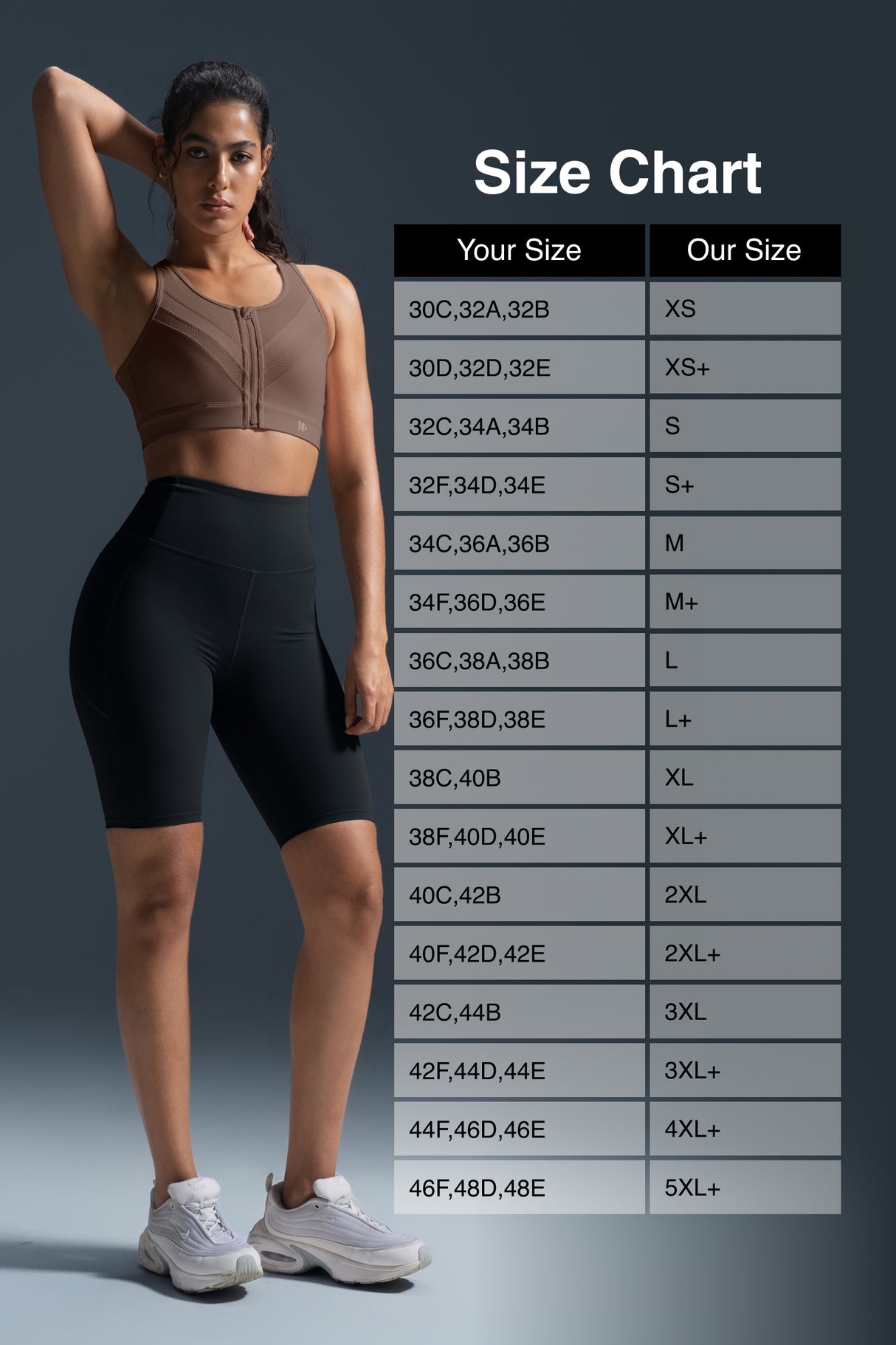 Enfold™ Zip-Front Breathable Racerback High-Support Bra for Larger Busts | Women's High Support Sports Bra