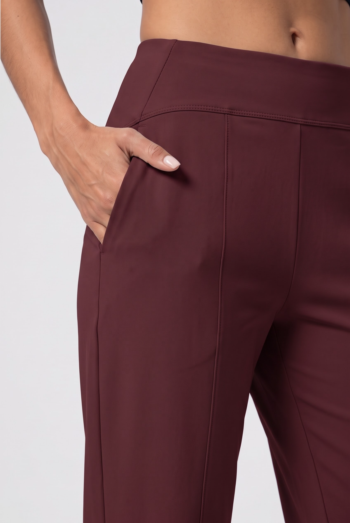 Shift™ Fleece-Lined Thermal Stretch Pants with Pockets | Women's Sports Pants