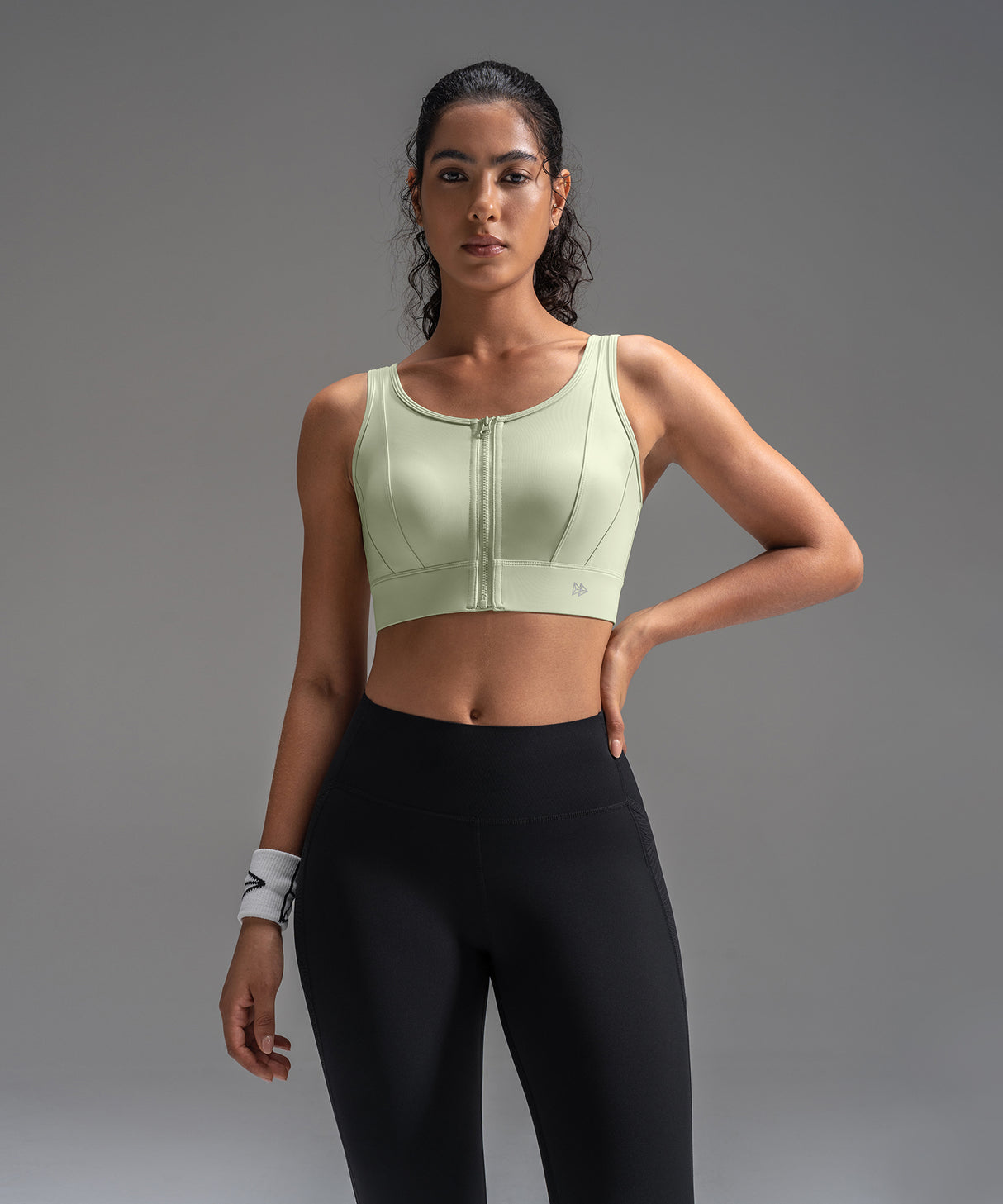 Power Mesh Sweetheart Neck Back Sport-BH | Damen-Sport-BH mit starkem Halt
