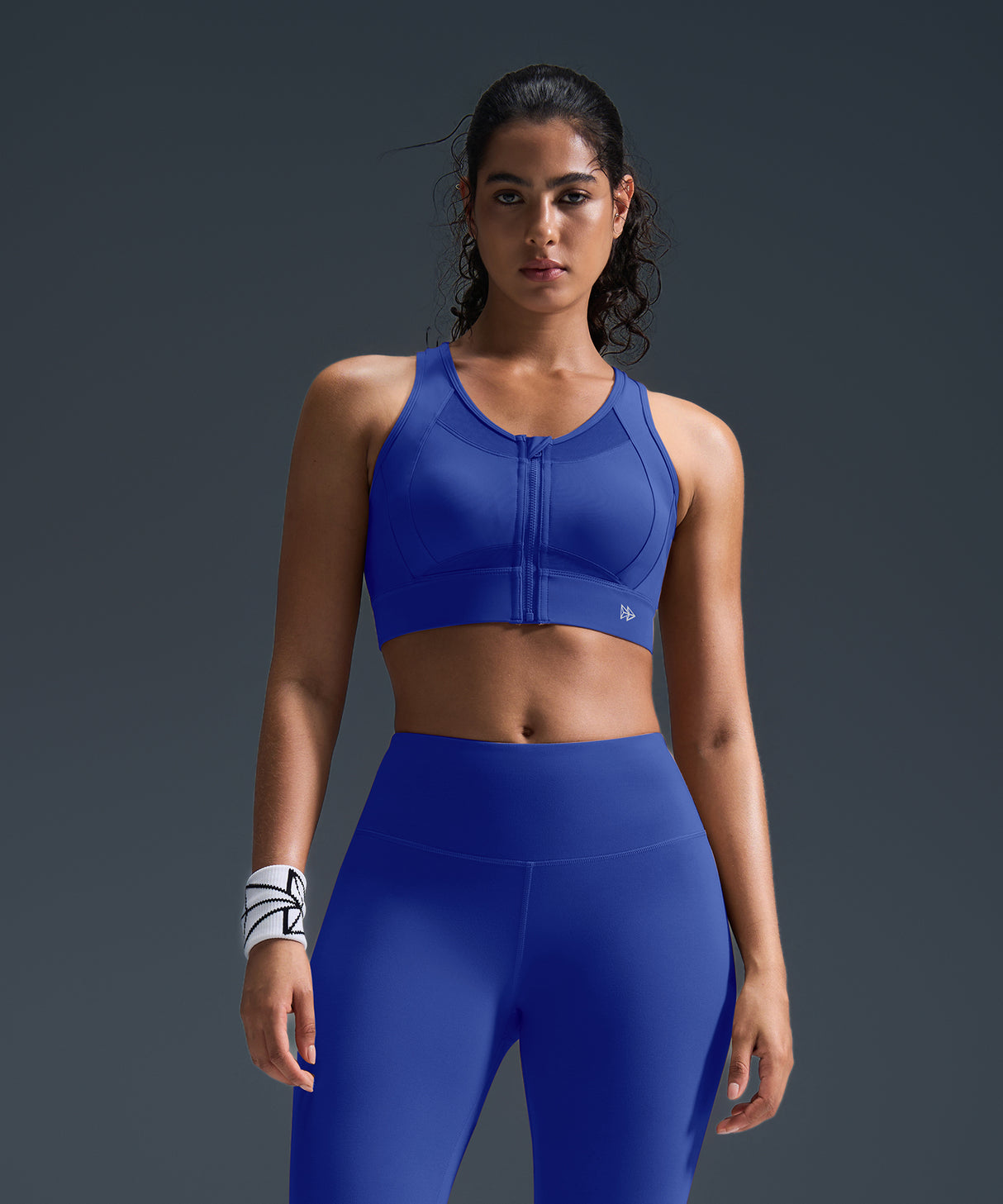 Sculpt Zip Mesh Racerback gepolsterter Lauf-BH | Damen-Sport-BH mit starkem Halt Sculpt Zip Mesh Racerback gepolsterter Lauf-BH | Damen-Sport-BH mit starkem Halt