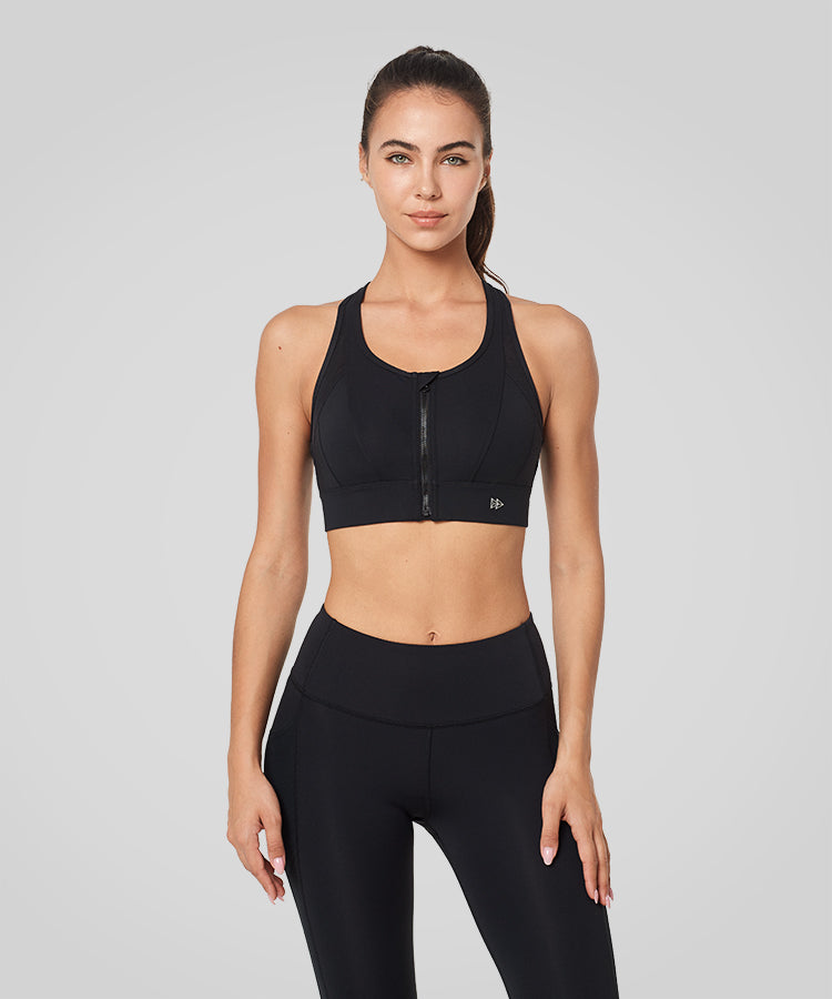 Reggiseno da corsa Power Cross Racerback | Reggiseno sportivo ad alto sostegno da donna