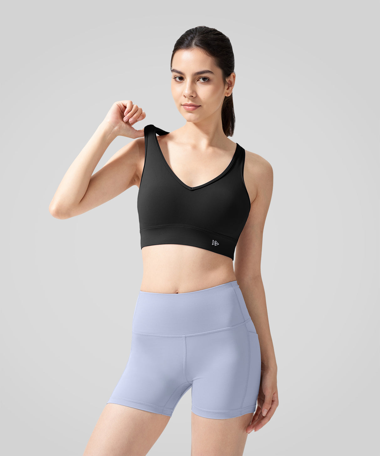 Anywhere V-neck New-style Racerback Yoga Bra| Women's Light Support Sports Bra
