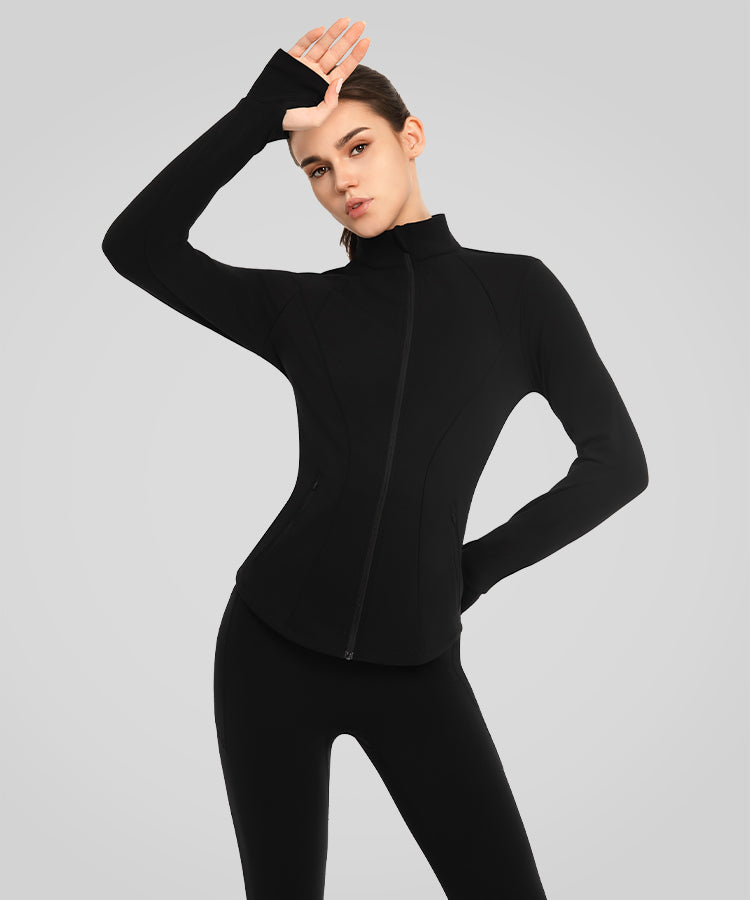 Chaqueta ligera y elástica de forro polar Shift con cremallera completa | Chaqueta deportiva para mujer