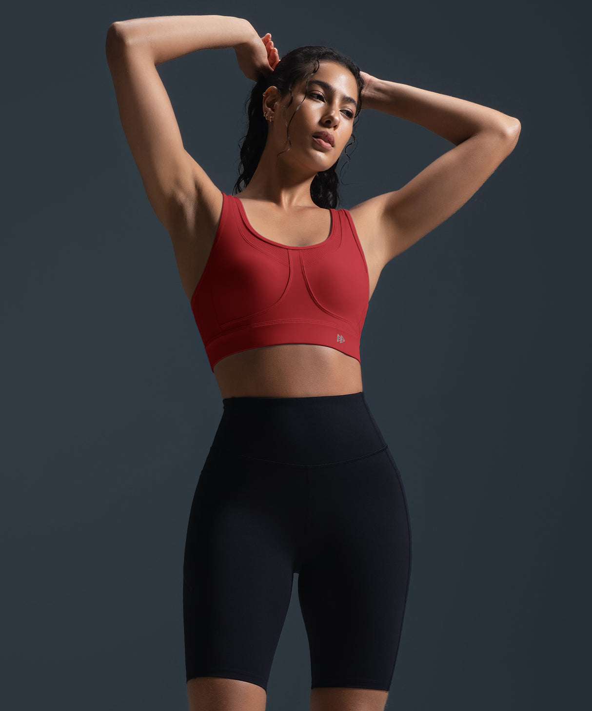 Sujetador deportivo transpirable con espalda cruzada y acolchado para correr | Sujetador deportivo de alta sujeción para mujer Sujetador deportivo transpirable con espalda cruzada y acolchado para correr | Sujetador deportivo de alta sujeción para mujer