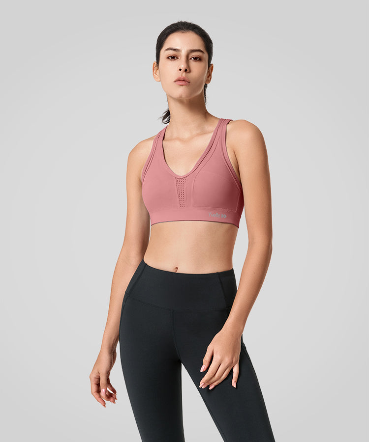 Power Cross Back Padded Running Bra | Women's High Support Sports Bra Power Cross Back Padded Running Bra | Women's High Support Sports Bra