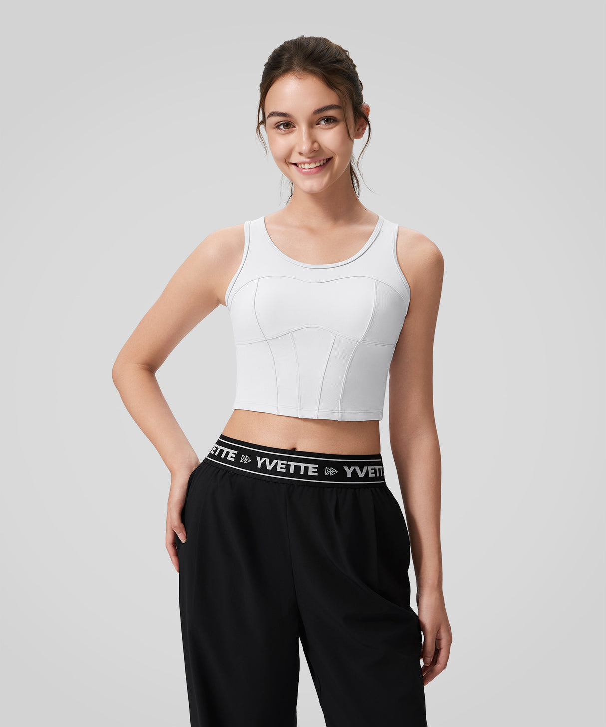 Canotta da yoga traspirante e morbida Sculpt 3D Seam | Reggiseno sportivo leggero da donna Canotta da yoga traspirante e morbida Sculpt 3D Seam | Reggiseno sportivo leggero da donna