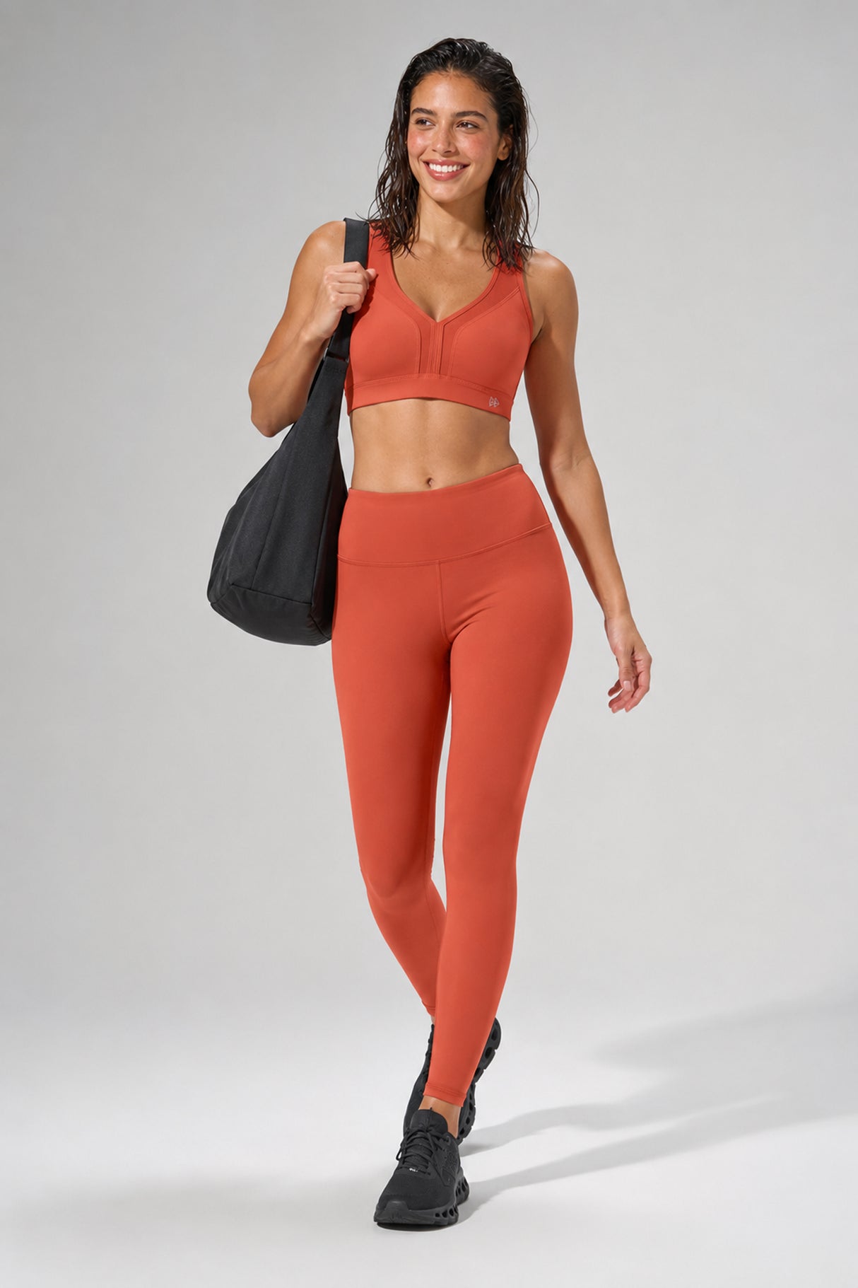 Leggings da corsa a vita alta Echo 27" | Leggings da donna ad alto sostegno