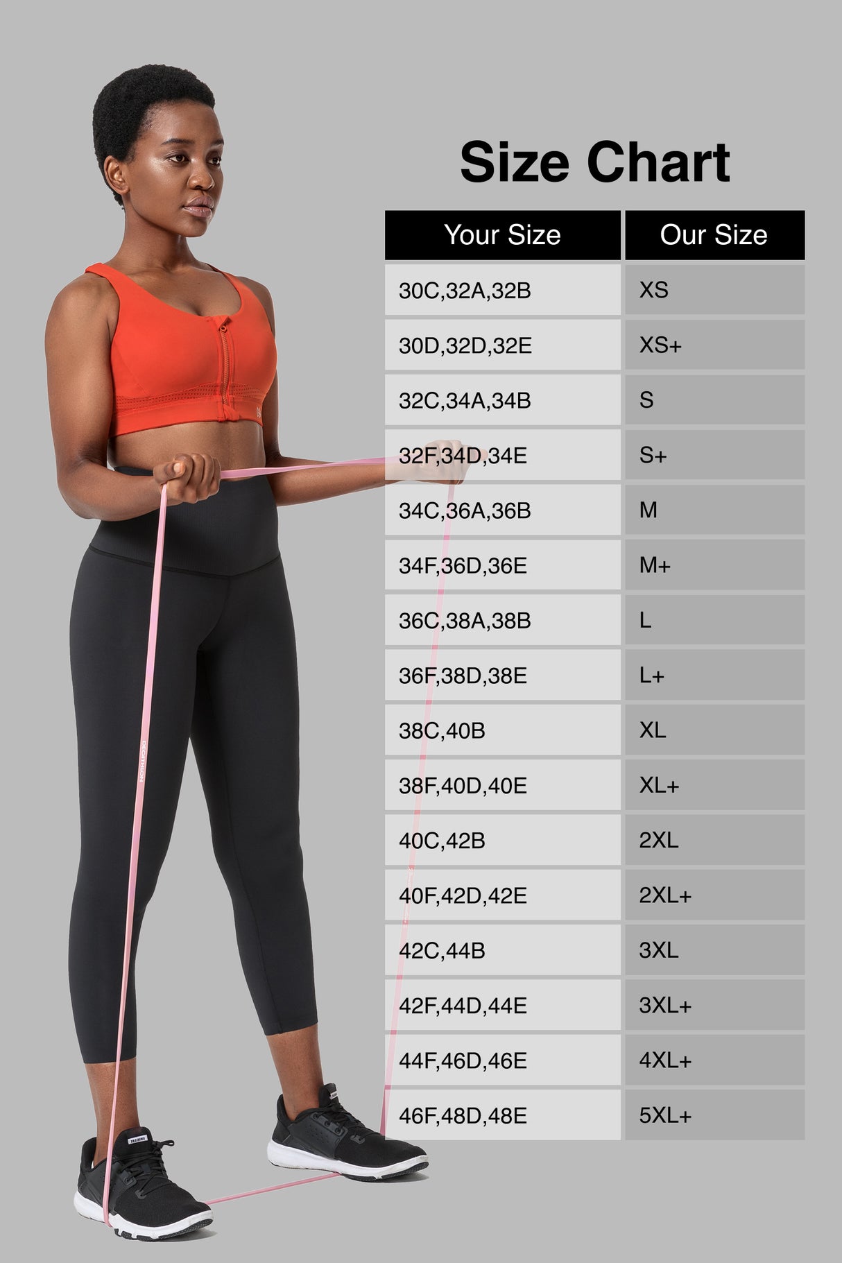 Power™ Zip Front Criss Cross High Support Running Bra | Women's High Support Sports Bra (Plus Size)