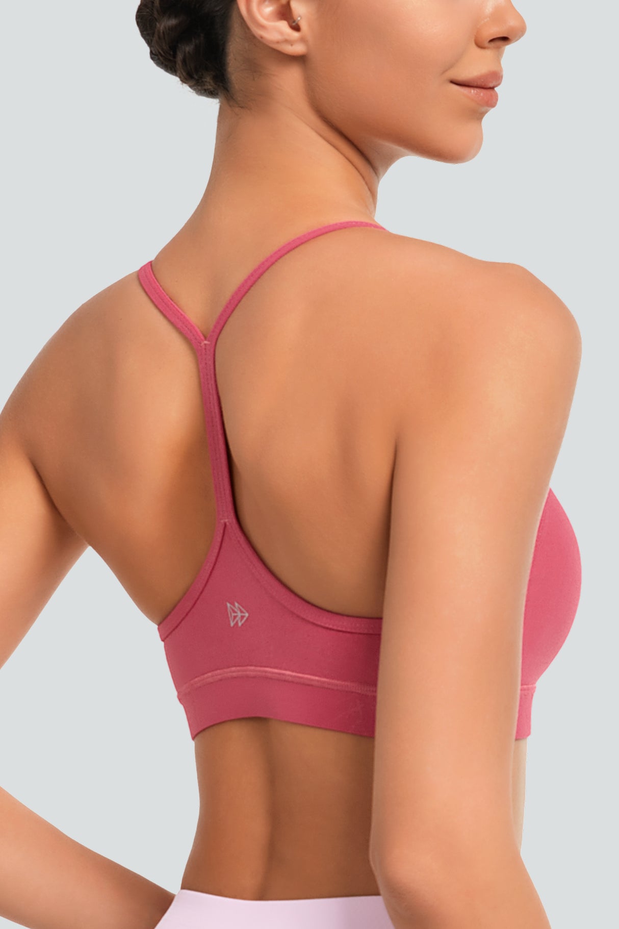 Anywhere™ Scoop Neckline Strappy Padded Yoga Bra | Women's Light Support Sports Bra