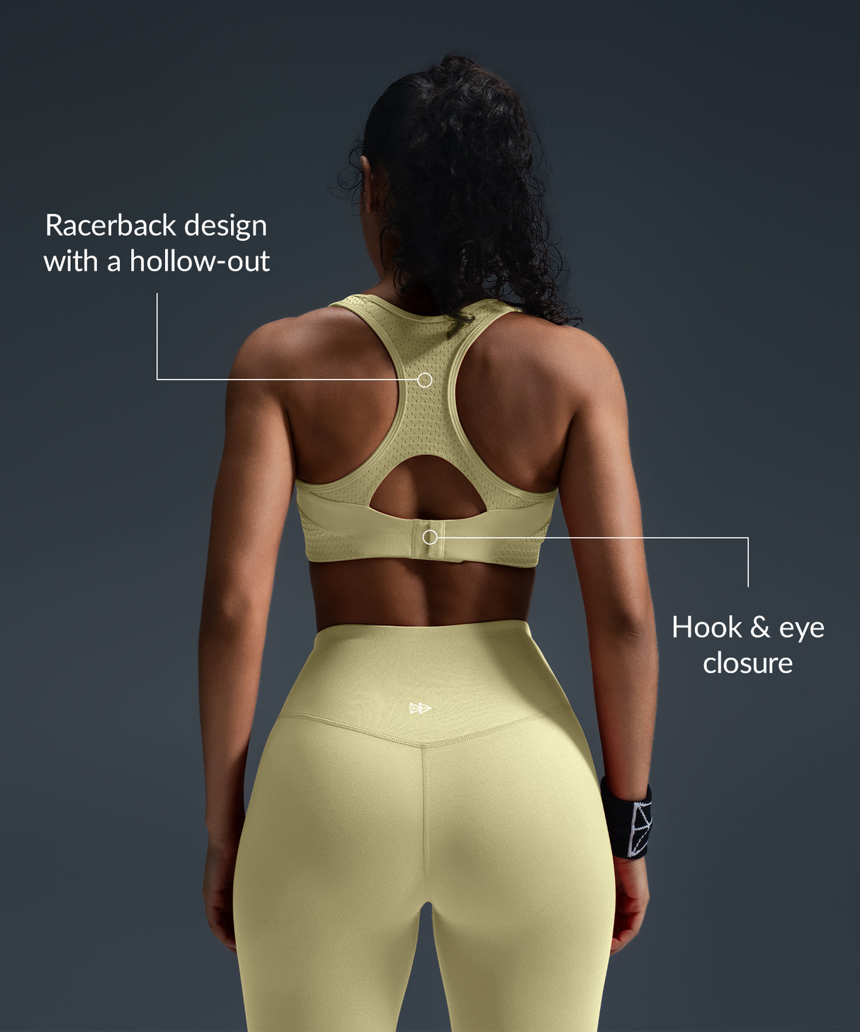 Reggiseno da corsa imbottito Sculpt Racerback Line | Reggiseno sportivo ad alto sostegno da donna