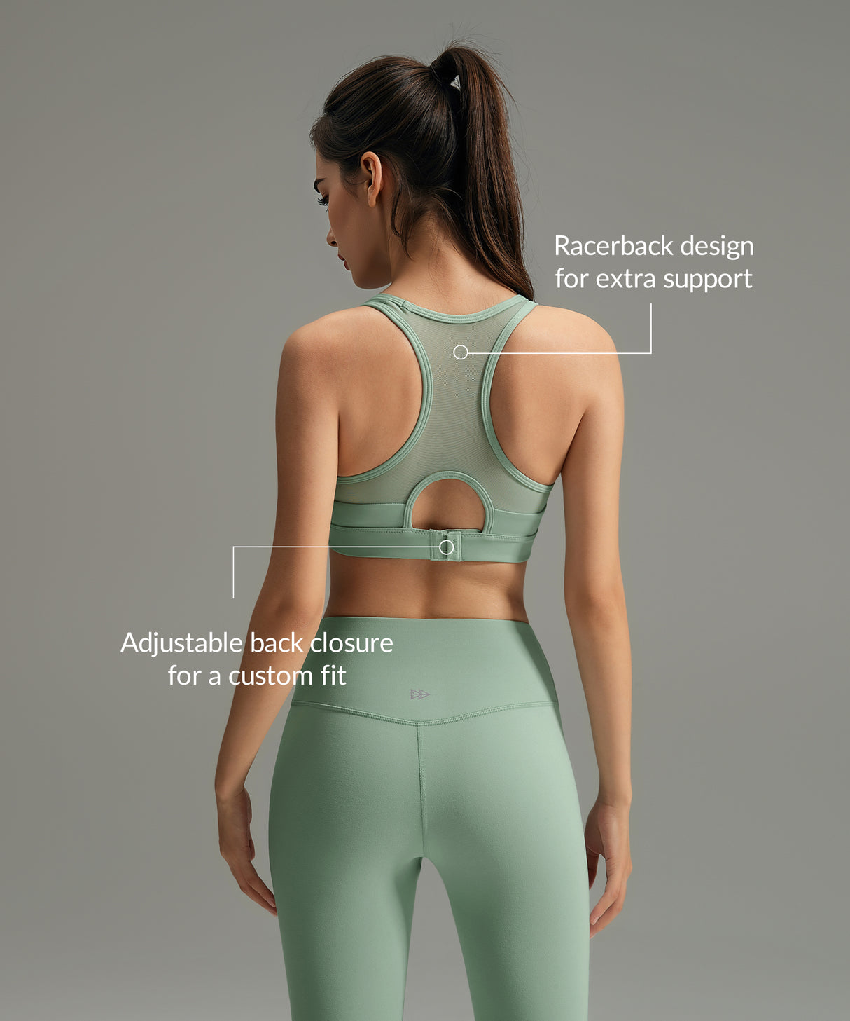 Reggiseno da corsa imbottito in rete con schienale incrociato Shift | Reggiseno sportivo ad alto sostegno da donna