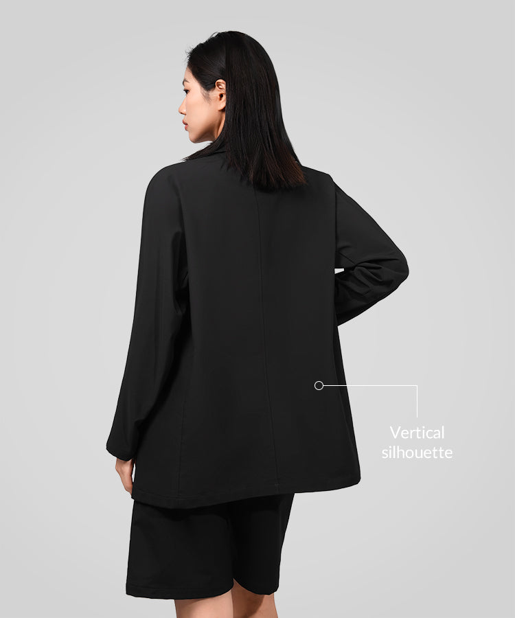 Shift Loose Fit Casual Blazer Jackets| Women's Blazer Jackets