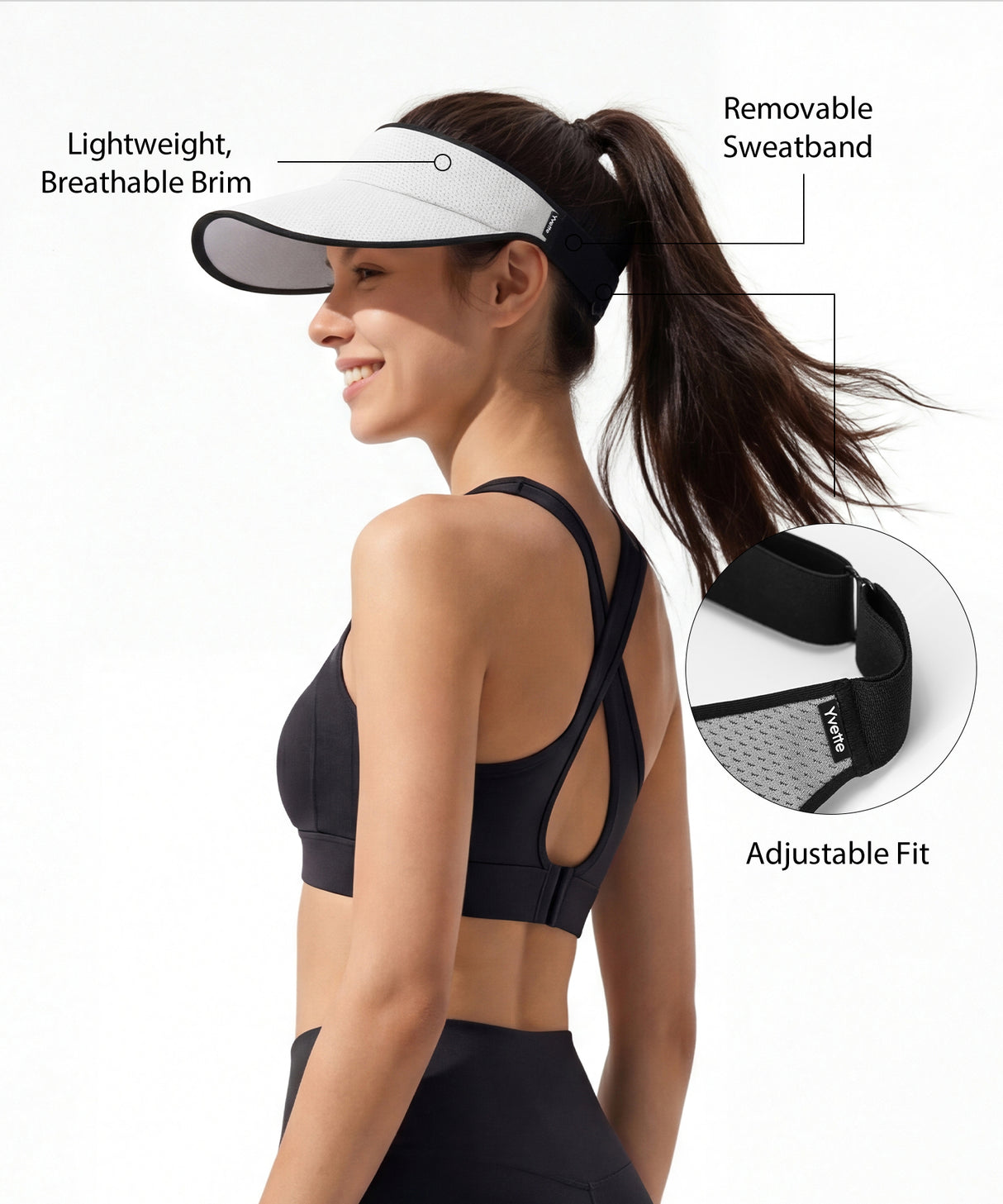 Yvette Adjustable Lightweight Sports Hat | Women's Accessary Yvette Adjustable Lightweight Sports Hat | Women's Accessary