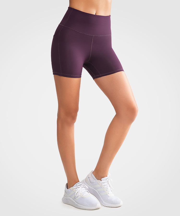 Shorts ajustados para correr Shift de cintura alta (10 cm) | Shorts deportivos de alta sujeción para mujer