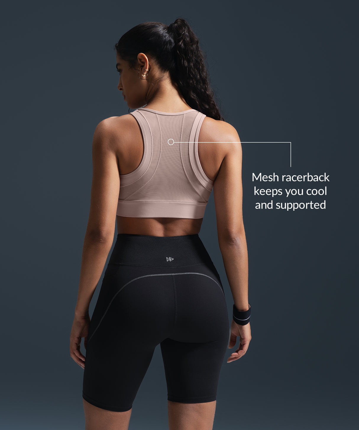 Reggiseno da corsa imbottito Sculpt Zip Mesh Racerback | Reggiseno sportivo ad alto sostegno da donna Reggiseno da corsa imbottito Sculpt Zip Mesh Racerback | Reggiseno sportivo ad alto sostegno da donna