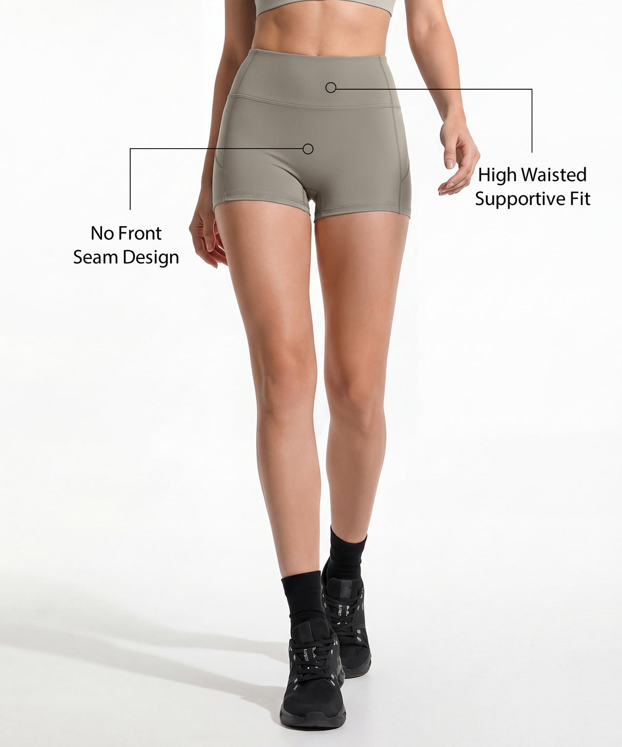 Shift High Rise Shorts With No Front Seam Design 2.5 Inches | Women's Yoga, Running & HIIT Shorts Shift High Rise Shorts With No Front Seam Design 2.5 Inches | Women's Yoga, Running & HIIT Shorts