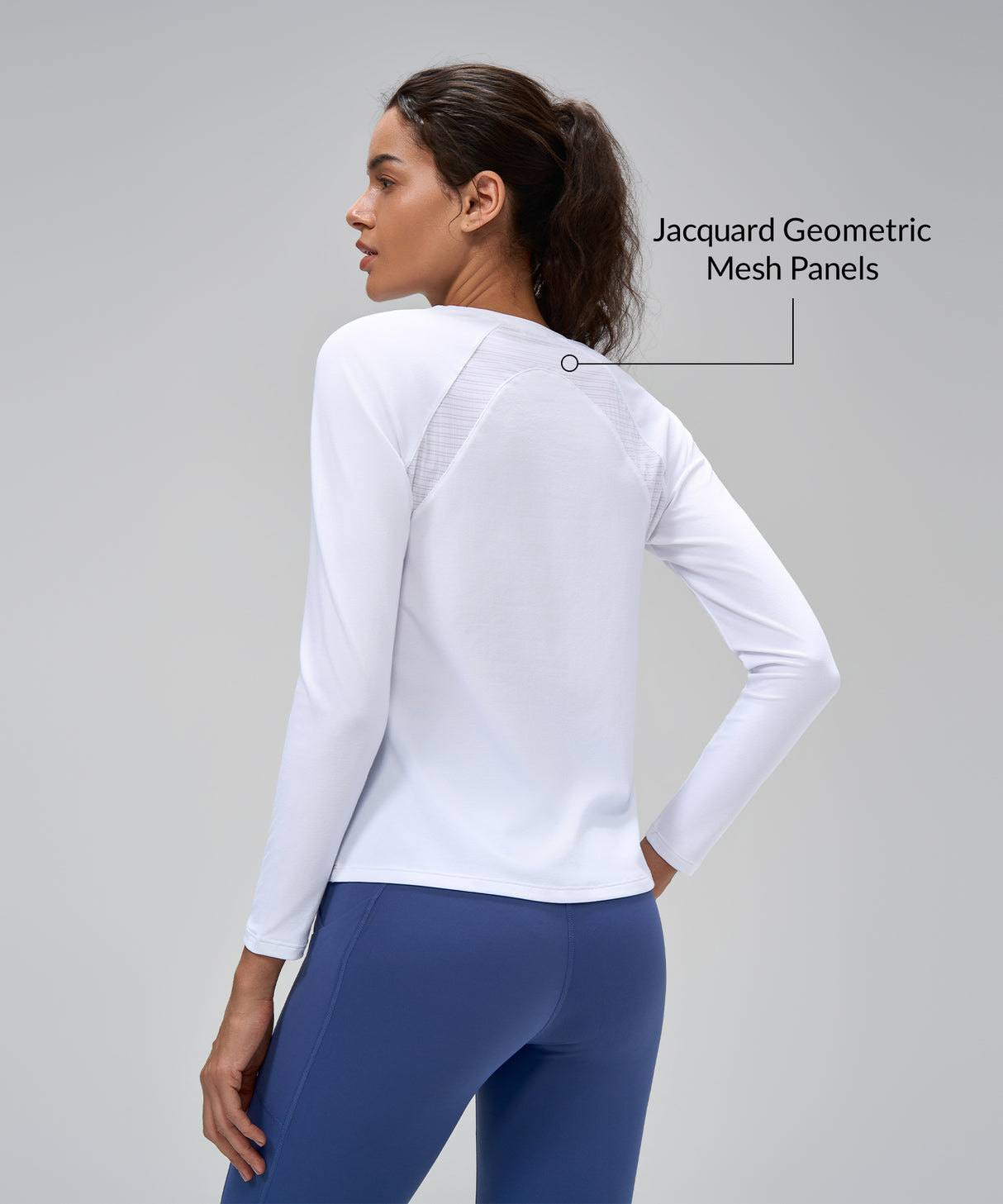 Anywhere Performance Mesh Long Sleeve T-shirt | Women's Long Sleeve T-shirt