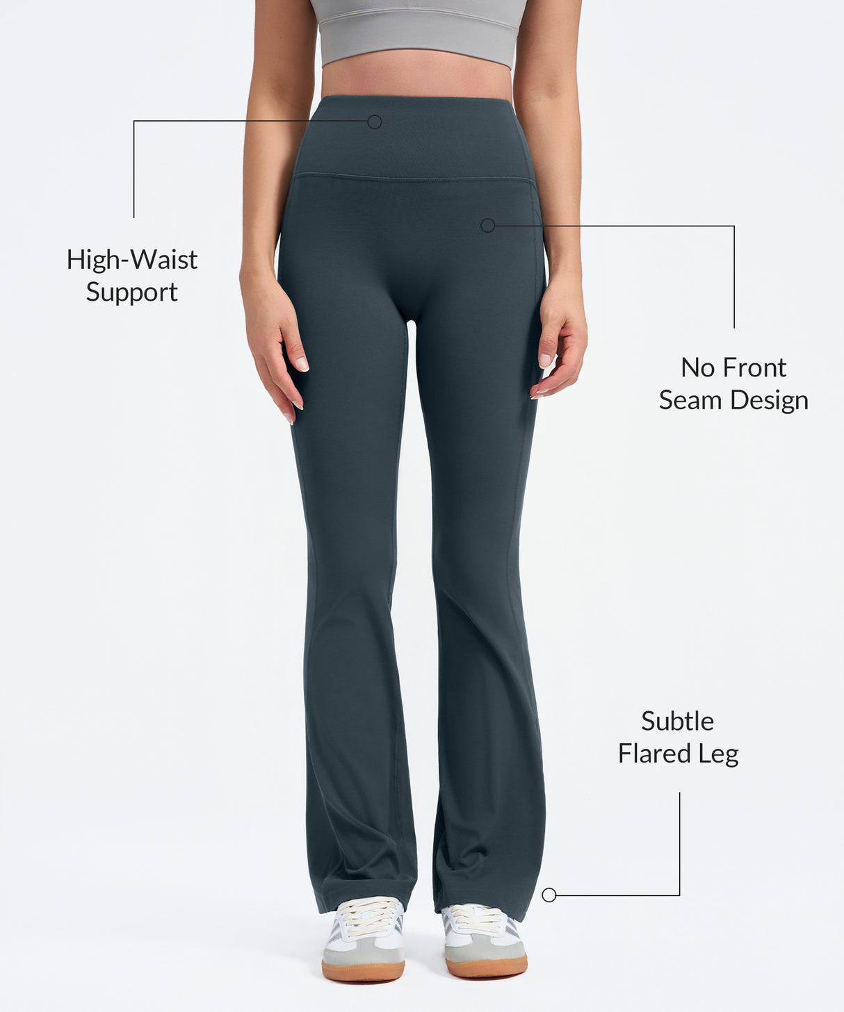 Anywhere High-Rise Flare Pockets Yoga Pant| Women's Light Support Pants