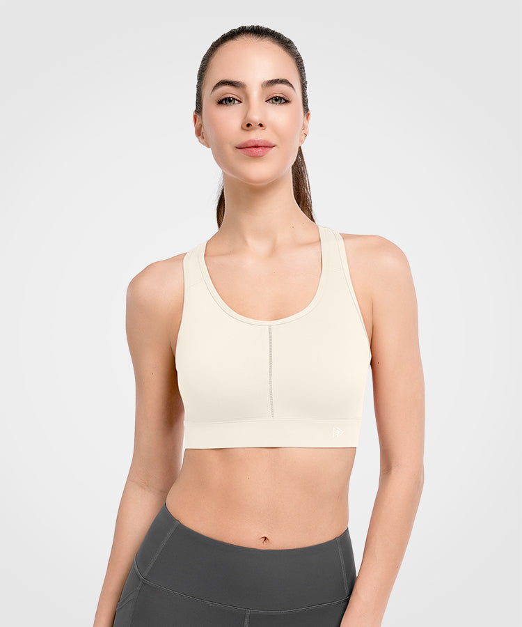 Echo Mesh Strappy Padded Running Bra | Damen Sport-BH mit starkem Halt