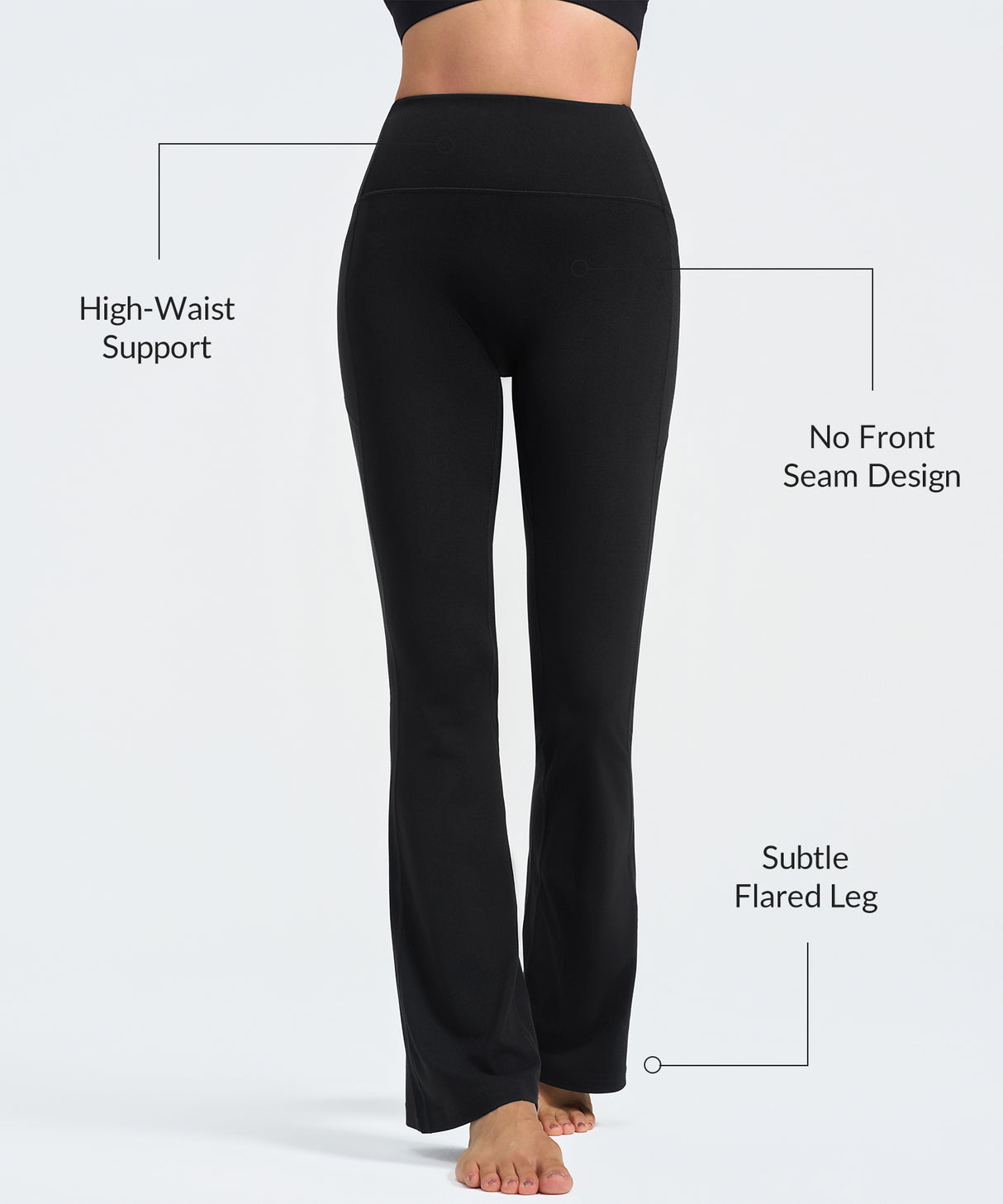Anywhere High-Rise Flare Pockets Yoga Pant| Women's Light Support Pants