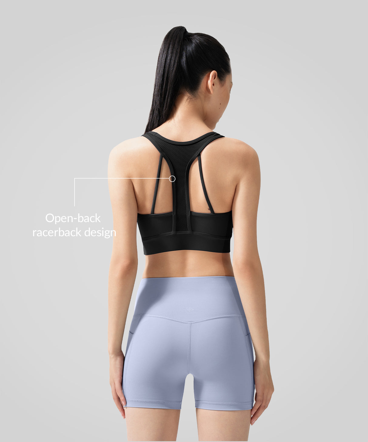 Anywhere V-neck New-style Racerback Yoga Bra| Women's Light Support Sports Bra