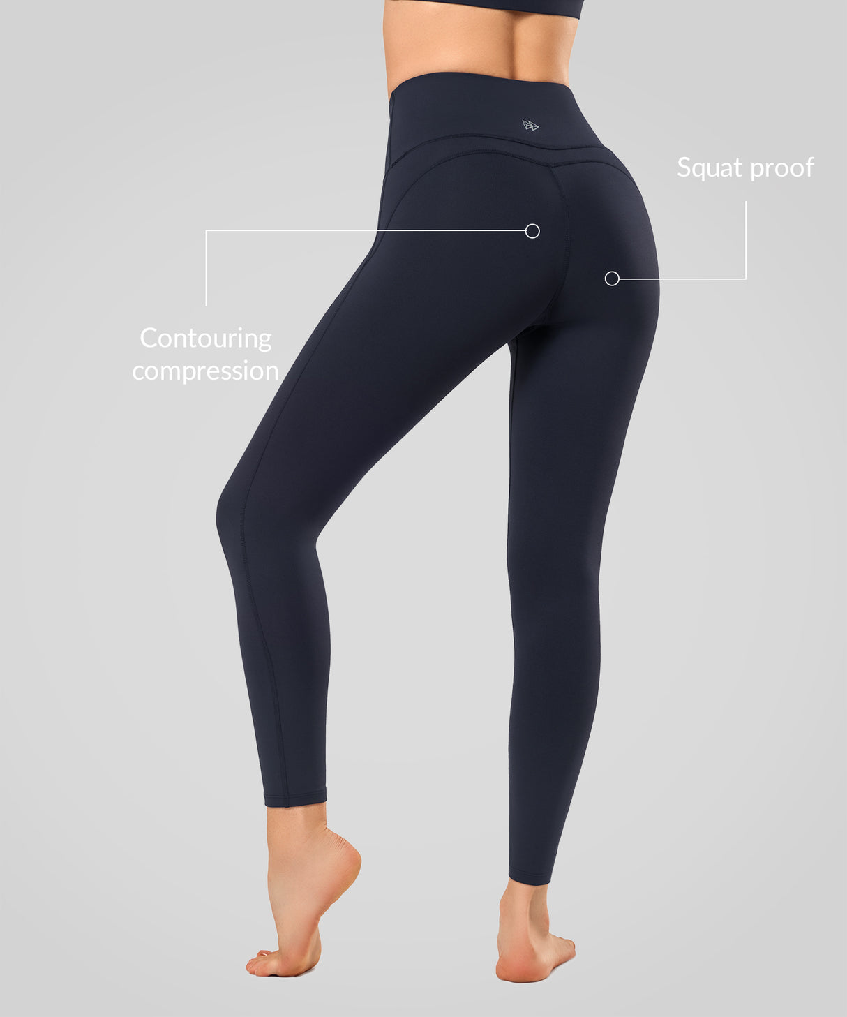 Shift Feuchtigkeitsableitende, butterweiche Yoga-Leggings 24'' 26,5'' | Leicht stützende Leggings für Damen