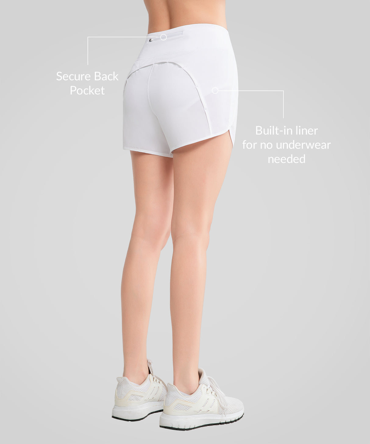 Shift Built-in Liner Running Shorts with Pocket | Women's Running Shorts