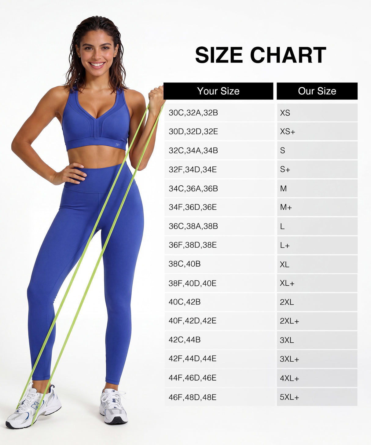 Reggiseno da corsa imbottito con scollo a V e schiena incrociata Power | Reggiseno sportivo ad alto sostegno da donna