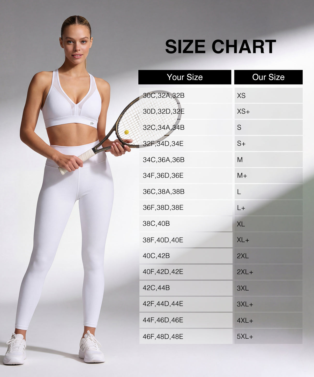 Reggiseno da corsa imbottito con scollo a V e schiena incrociata Power | Reggiseno sportivo ad alto sostegno da donna