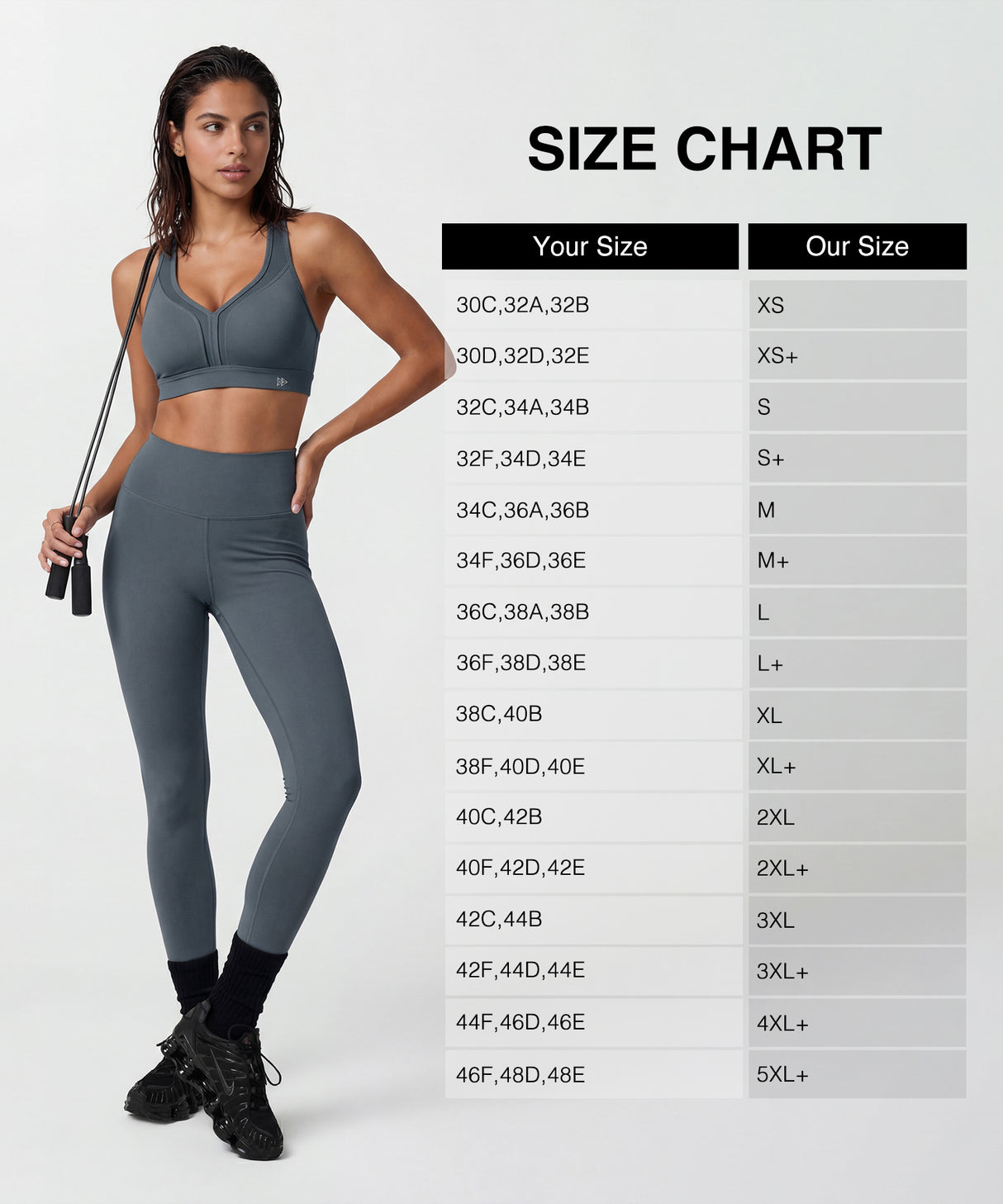 Löpar-BH med kraftfull V-ringning och vadderad rygg | Sport-BH med högt stöd för kvinnor