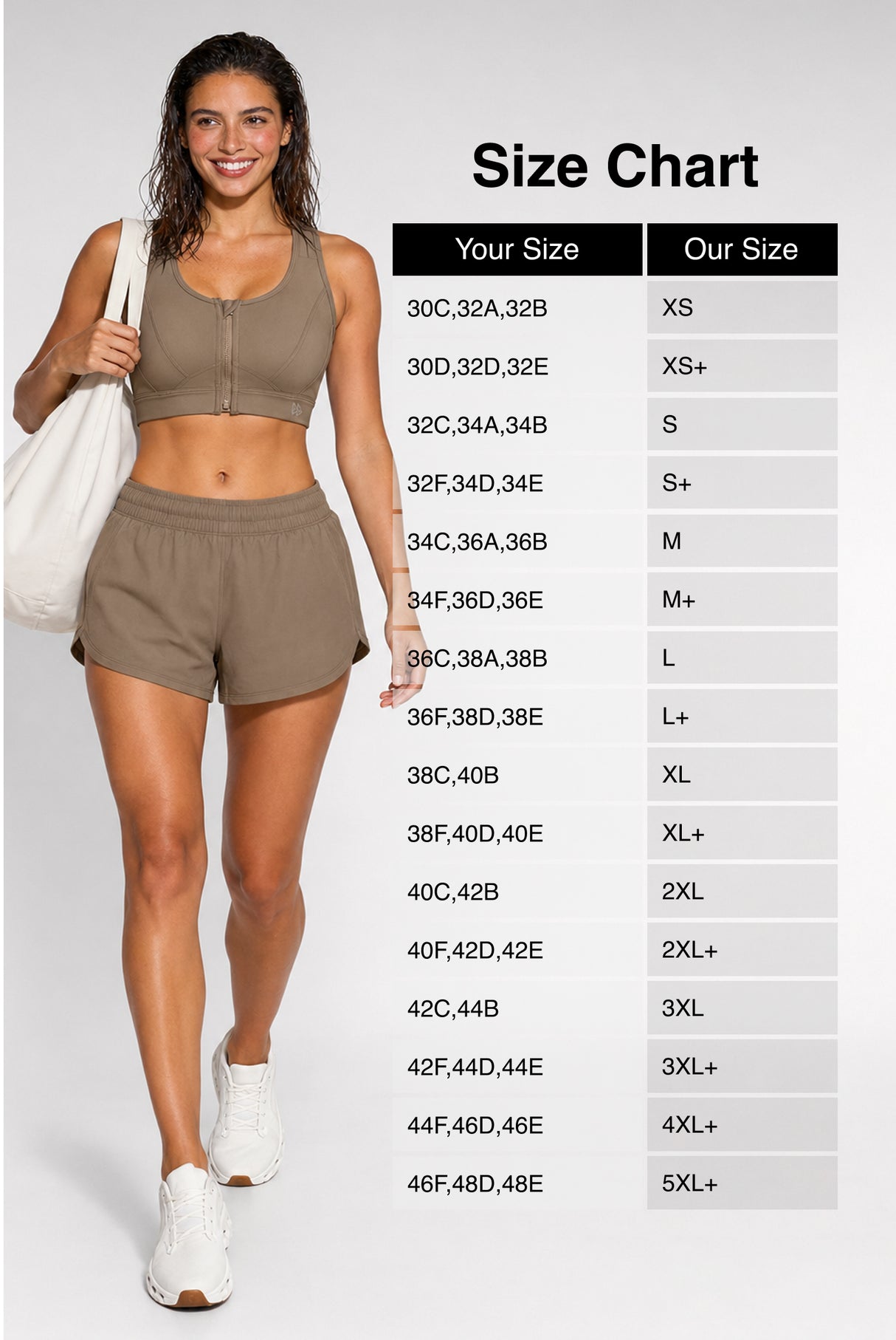 Enfold™ Zip Front Breathable Racerback High Impact Running Bra | Women's High Support Sports Bra